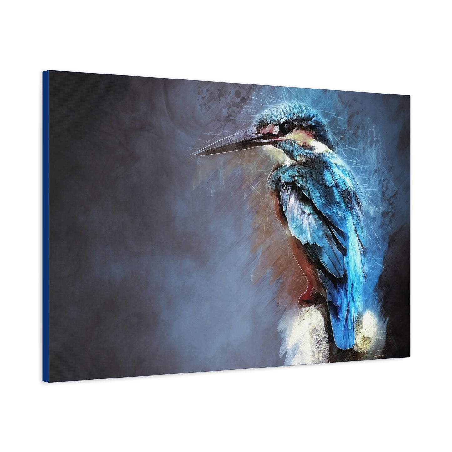 Kingfisher Matte Canvas, Stretched, 1.25"