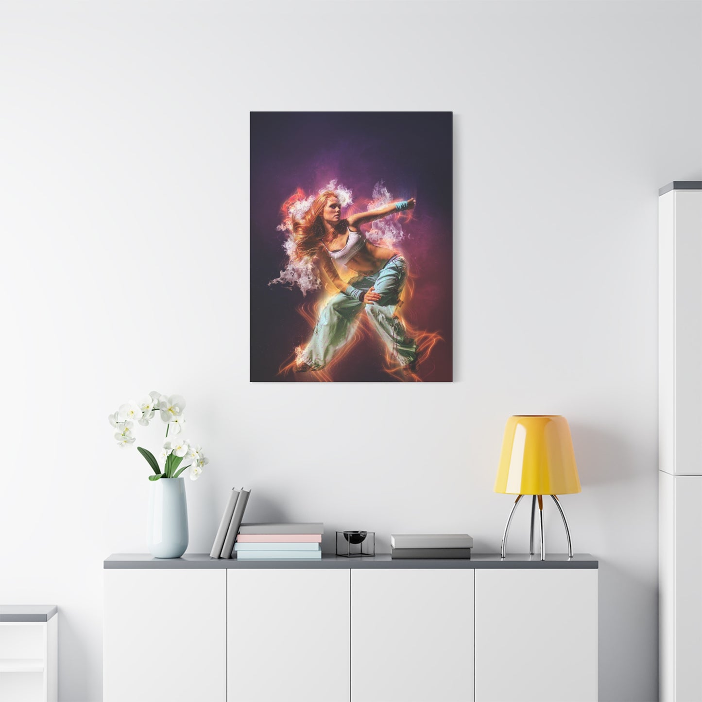 Dancing Woman Matte Canvas, Stretched, 1.25"