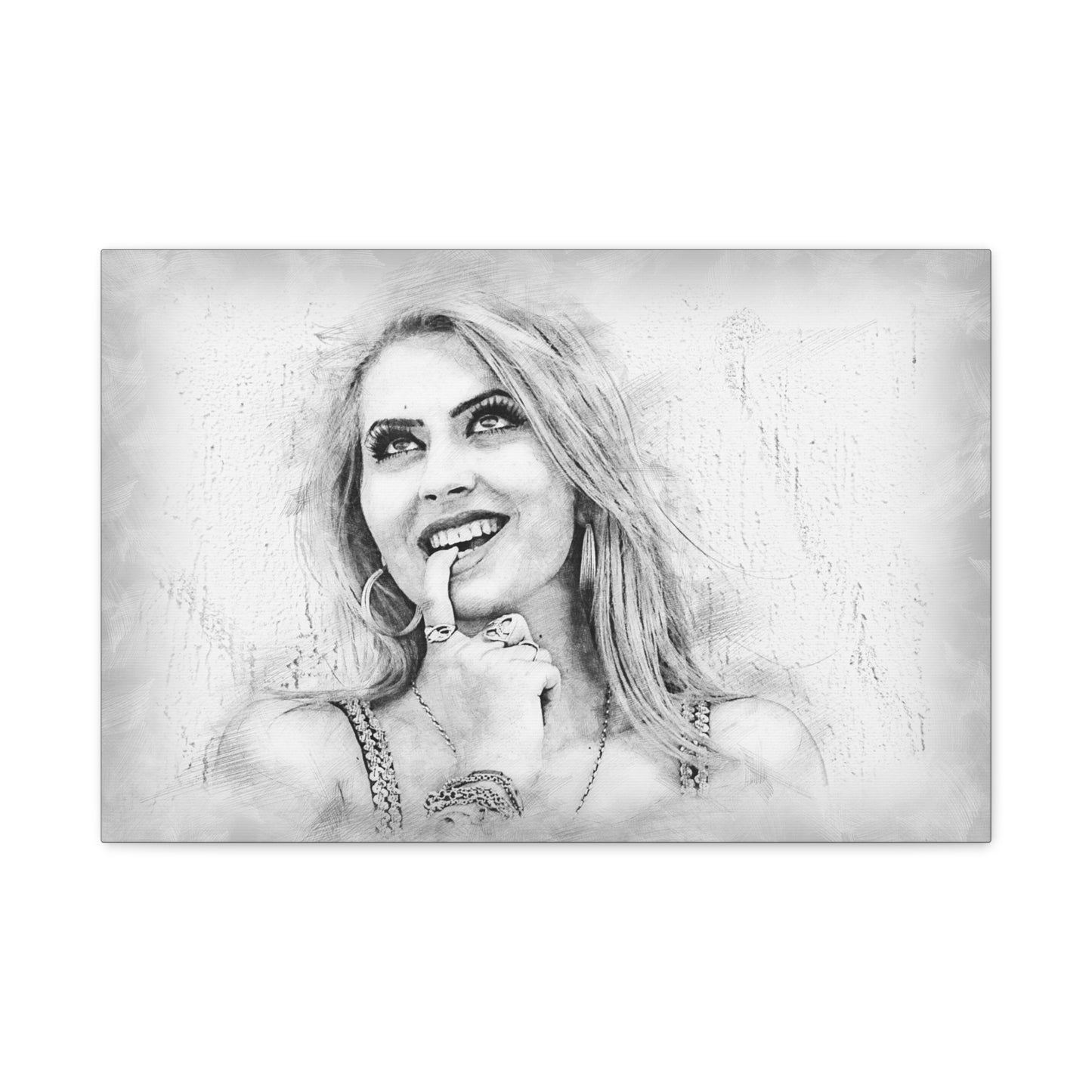 Woman Matte Canvas, Stretched, 1.25"
