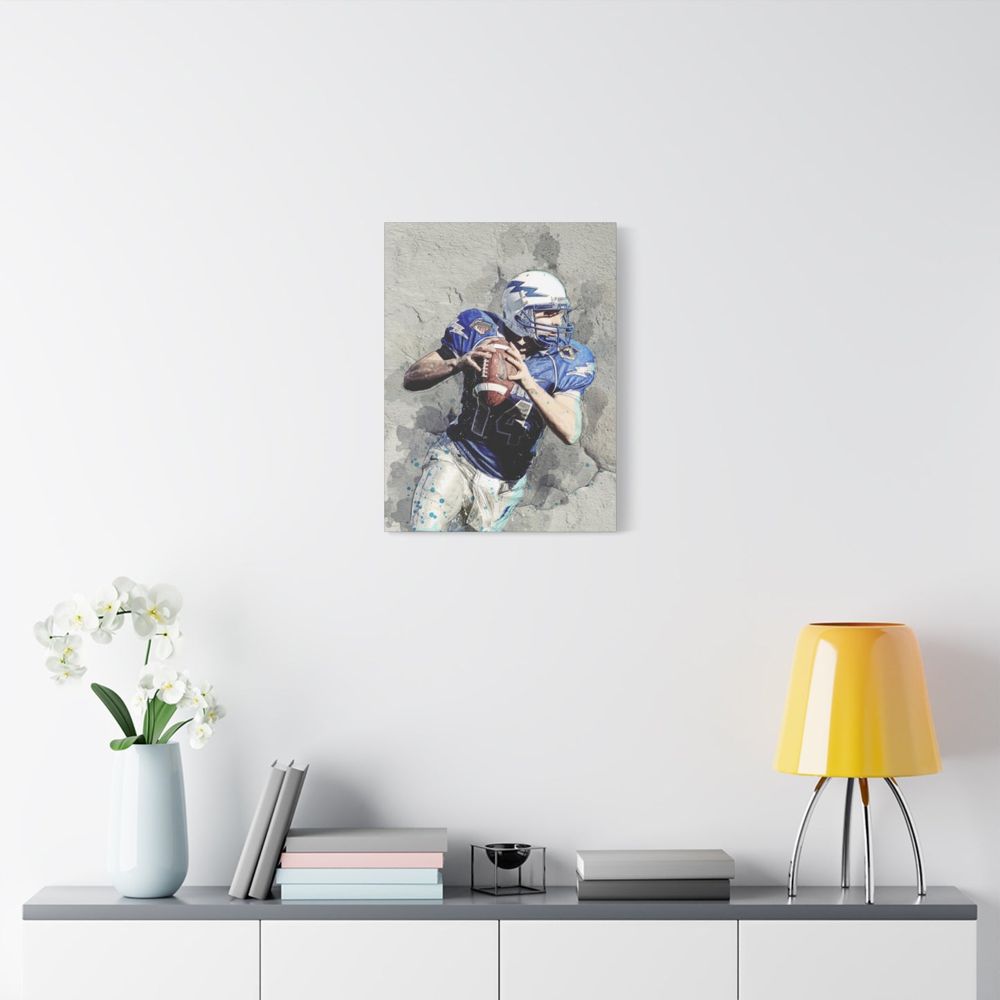 Quarterback Matte Canvas, Stretched, 1.25"