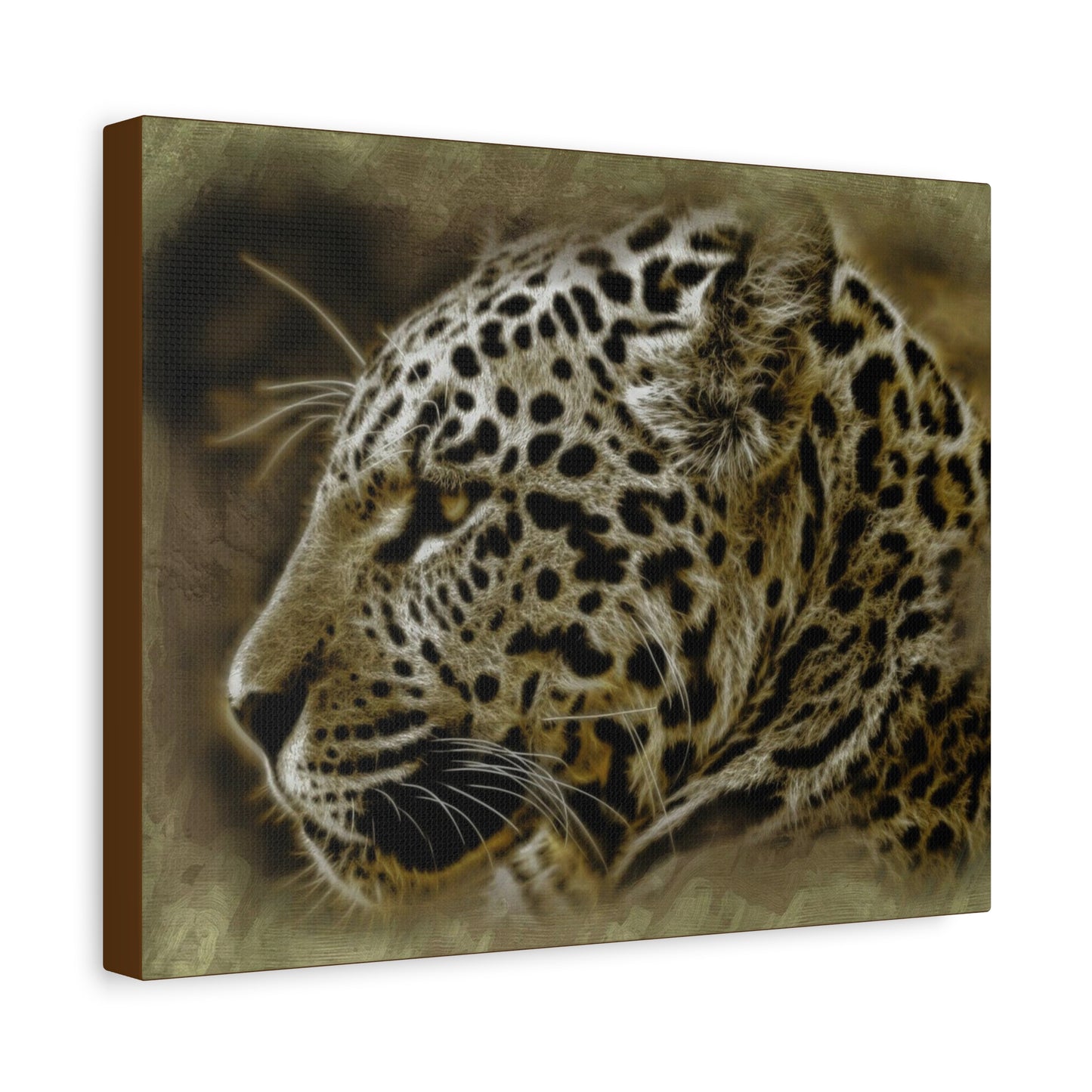 Jaguar Matte Canvas, Stretched, 1.25"