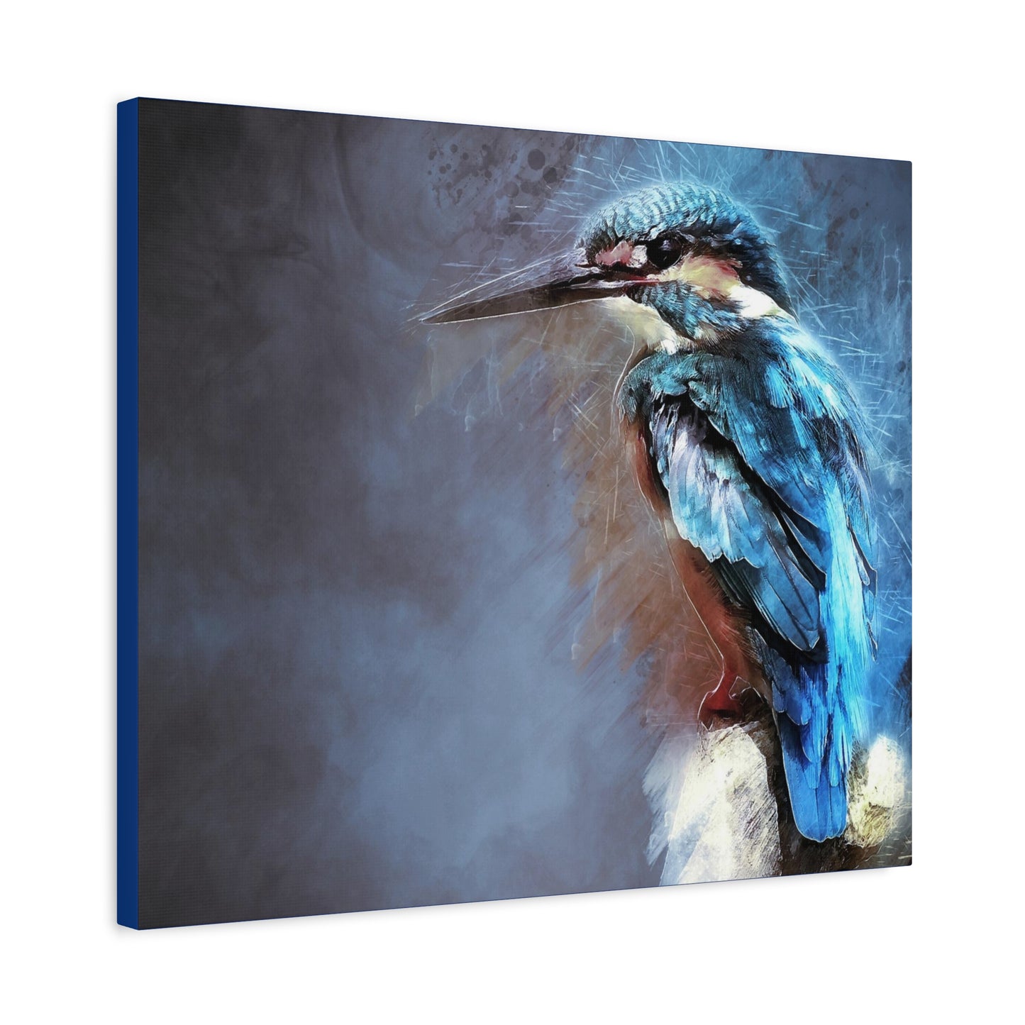 Kingfisher Matte Canvas, Stretched, 1.25"