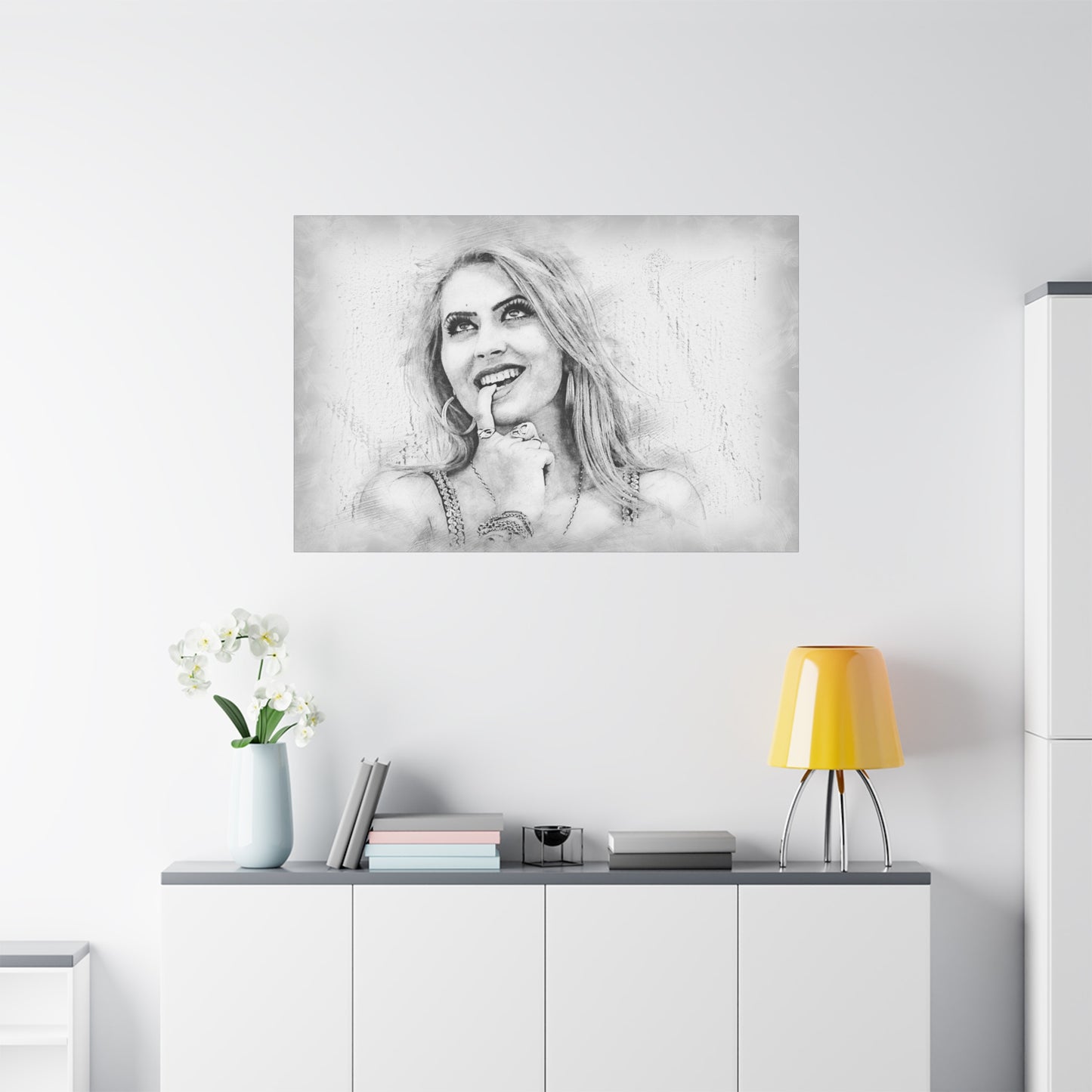 Woman Matte Canvas, Stretched, 1.25"
