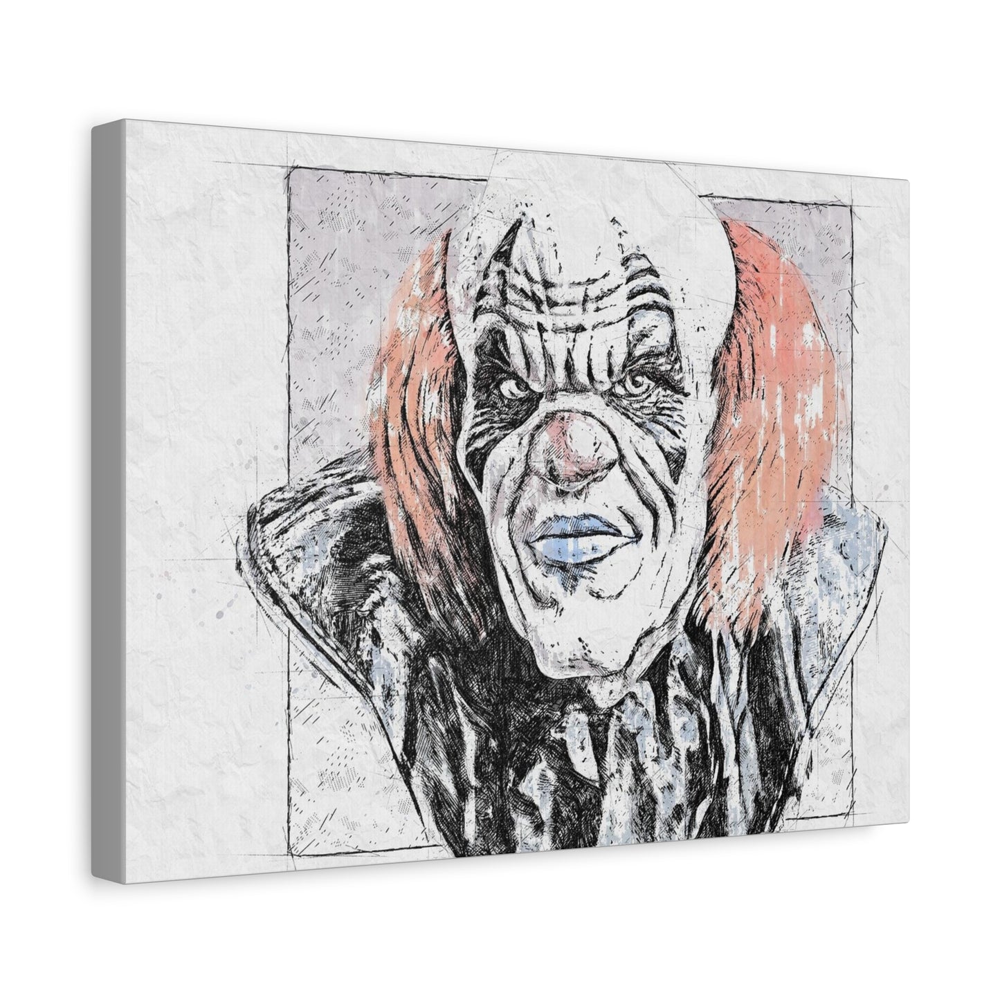 Clown Matte Canvas, Stretched, 1.25"