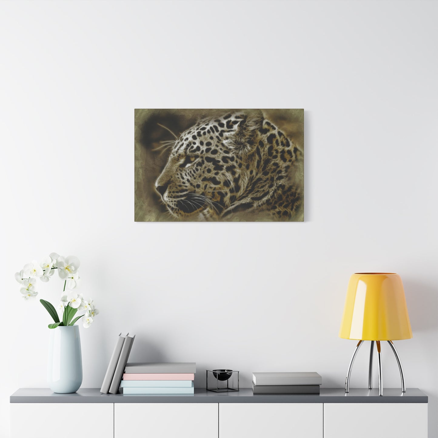 Jaguar Matte Canvas, Stretched, 1.25"