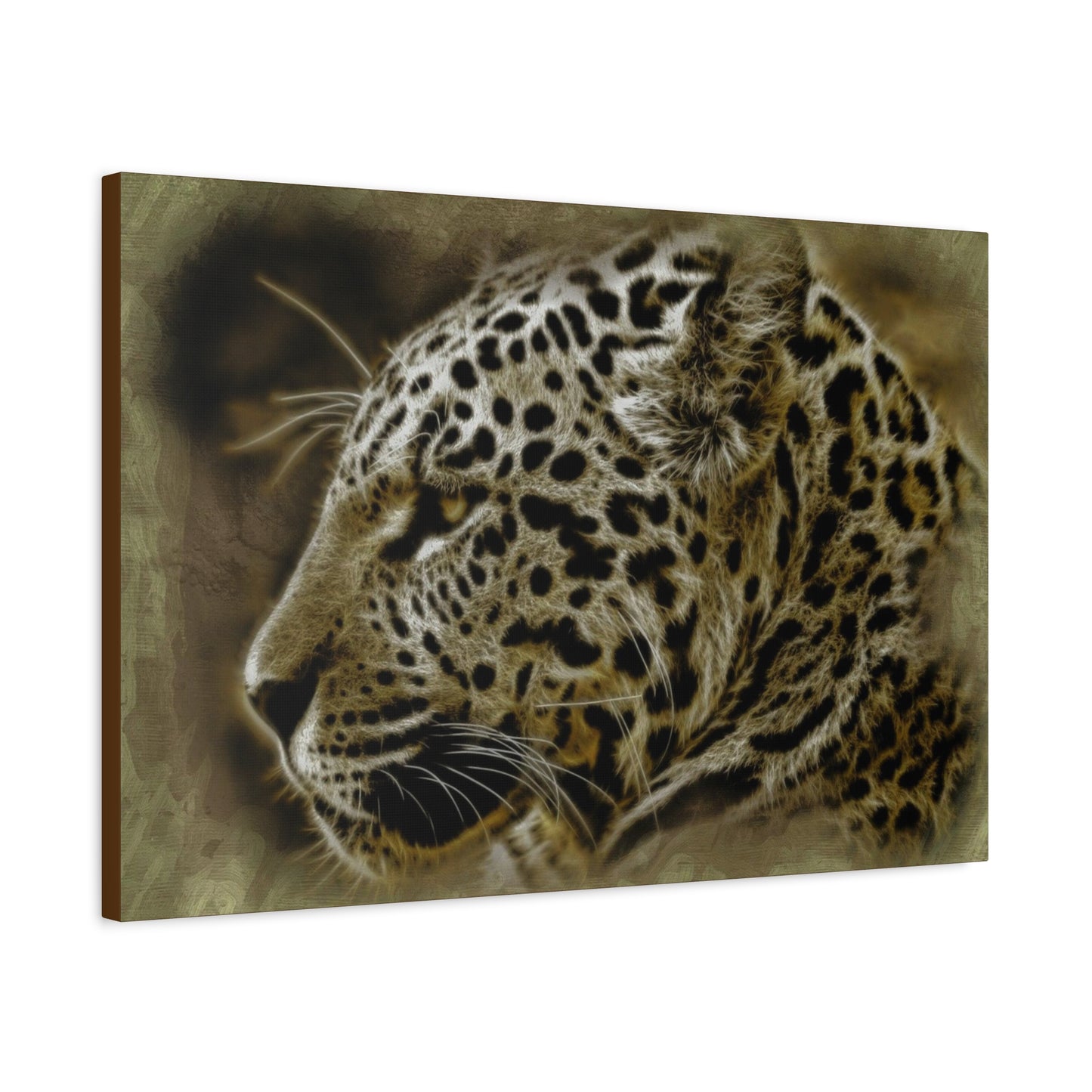 Jaguar Matte Canvas, Stretched, 1.25"