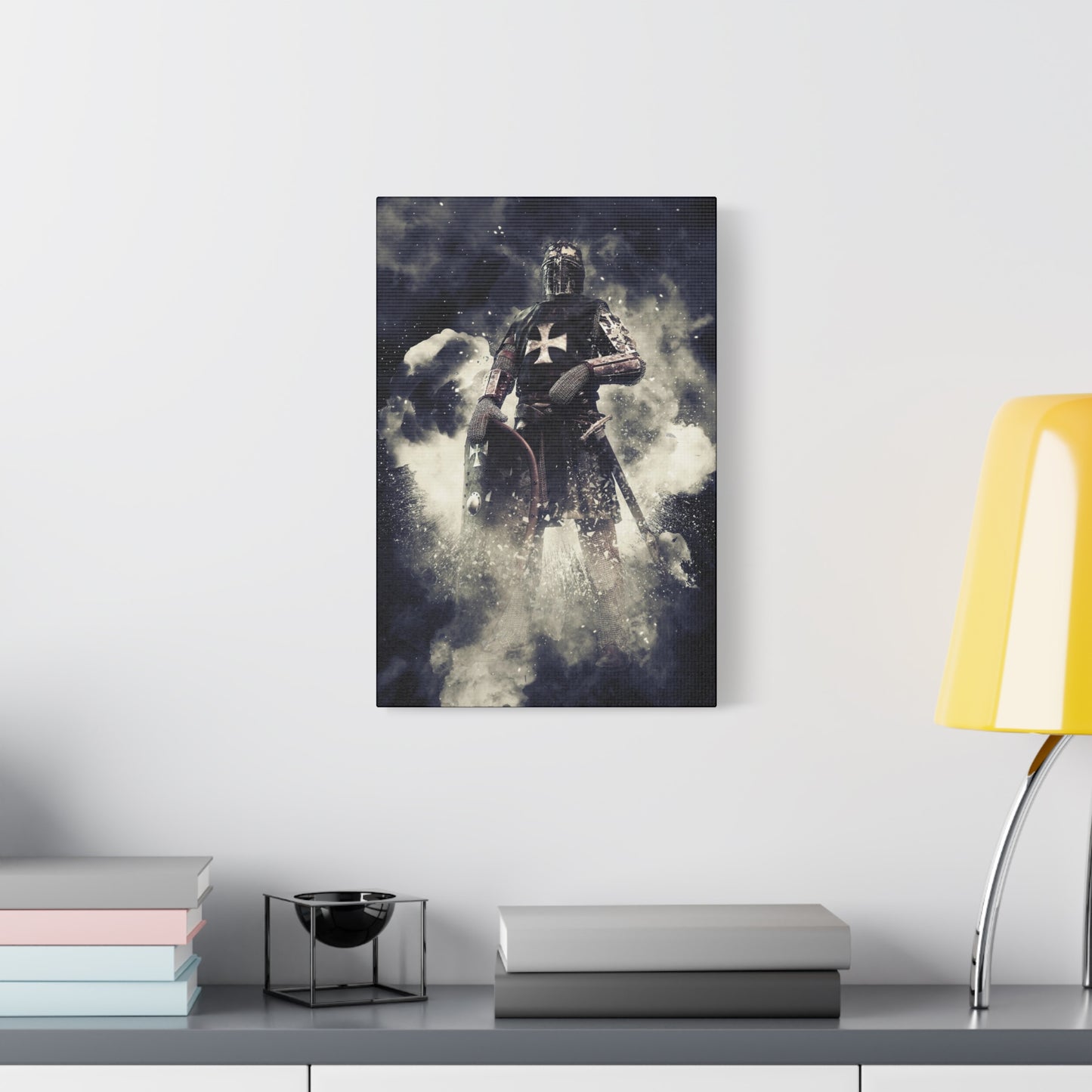 Knight Crusader Matte Canvas, Stretched, 1.25"