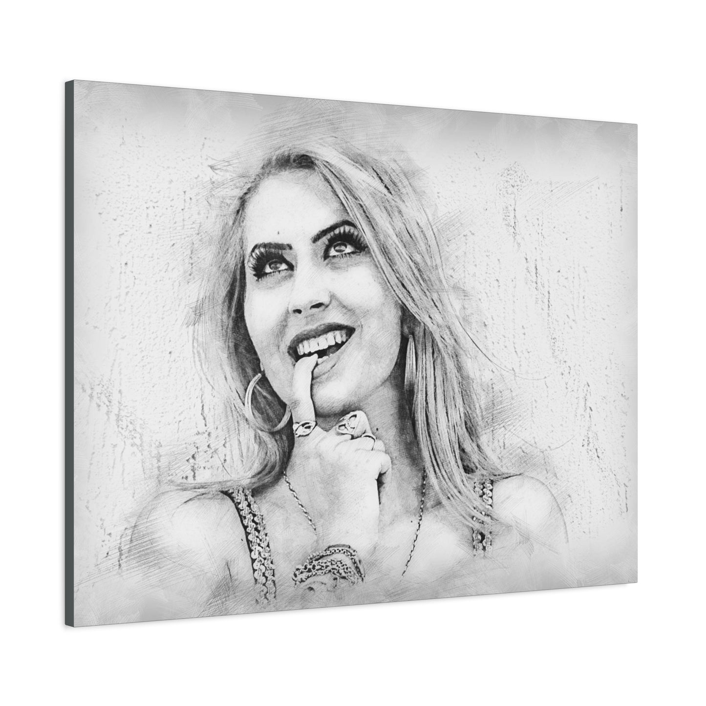 Woman Matte Canvas, Stretched, 1.25"