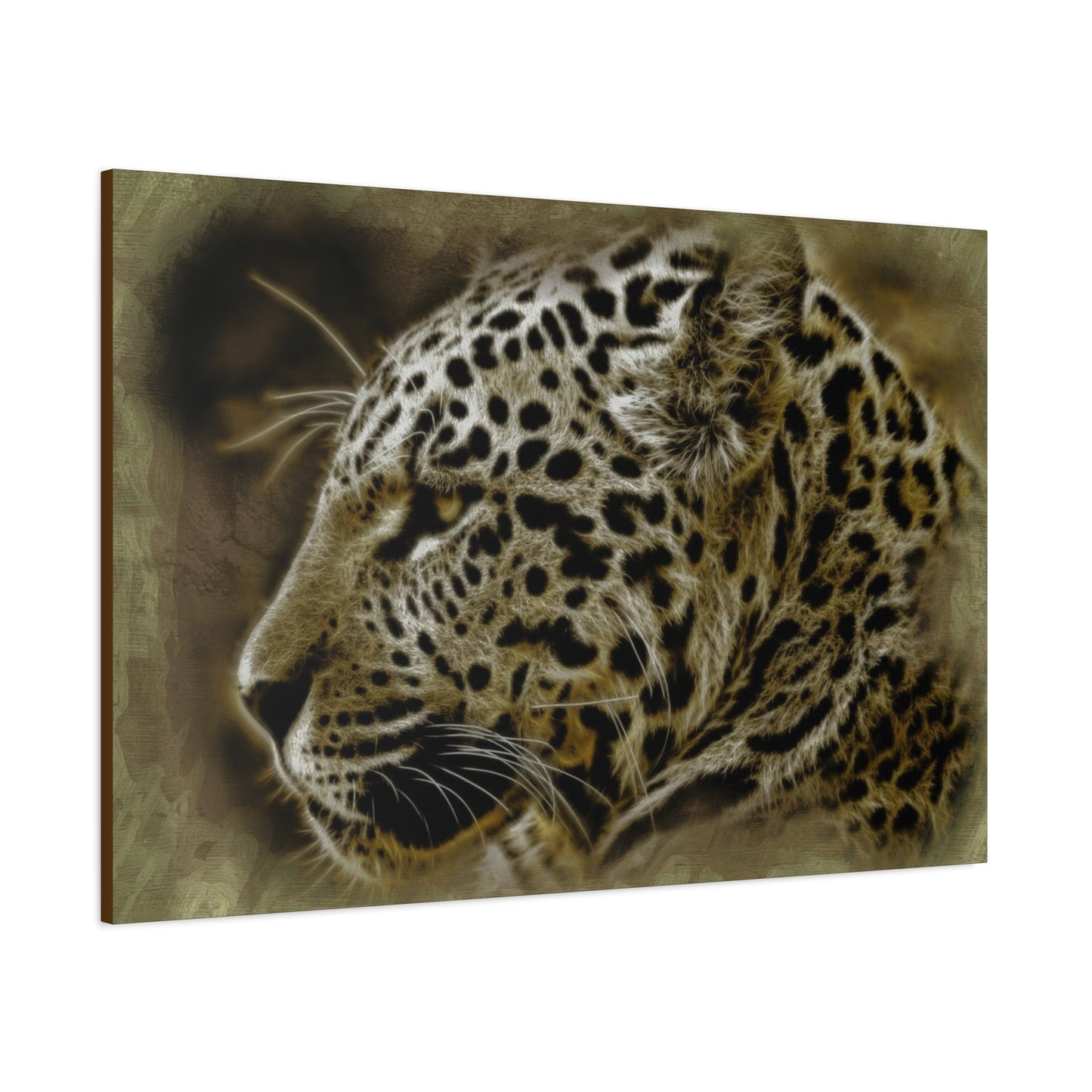 Jaguar Matte Canvas, Stretched, 1.25"