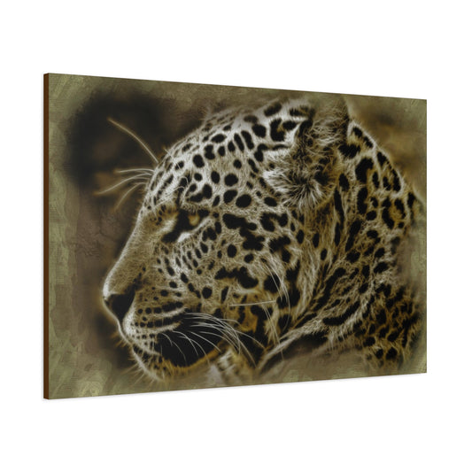 Jaguar Matte Canvas, Stretched, 1.25"