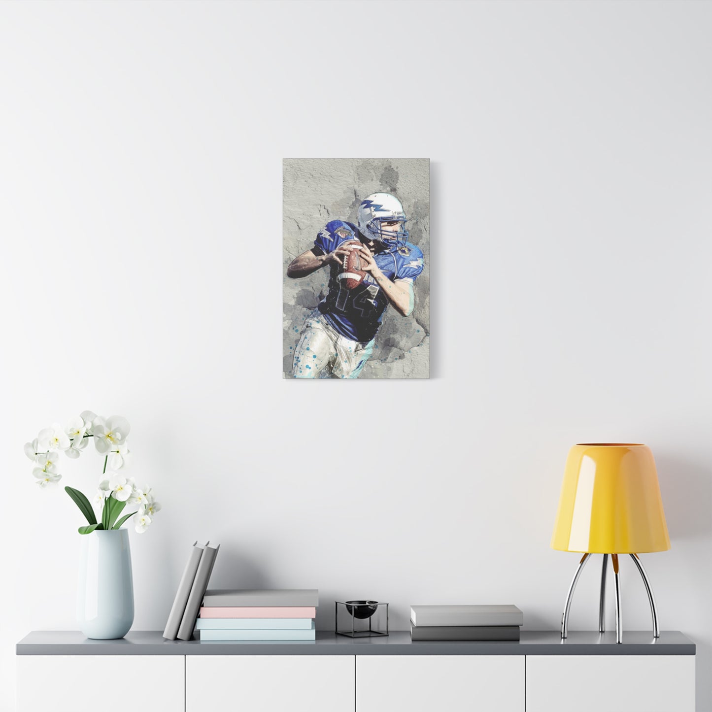 Quarterback Matte Canvas, Stretched, 1.25"