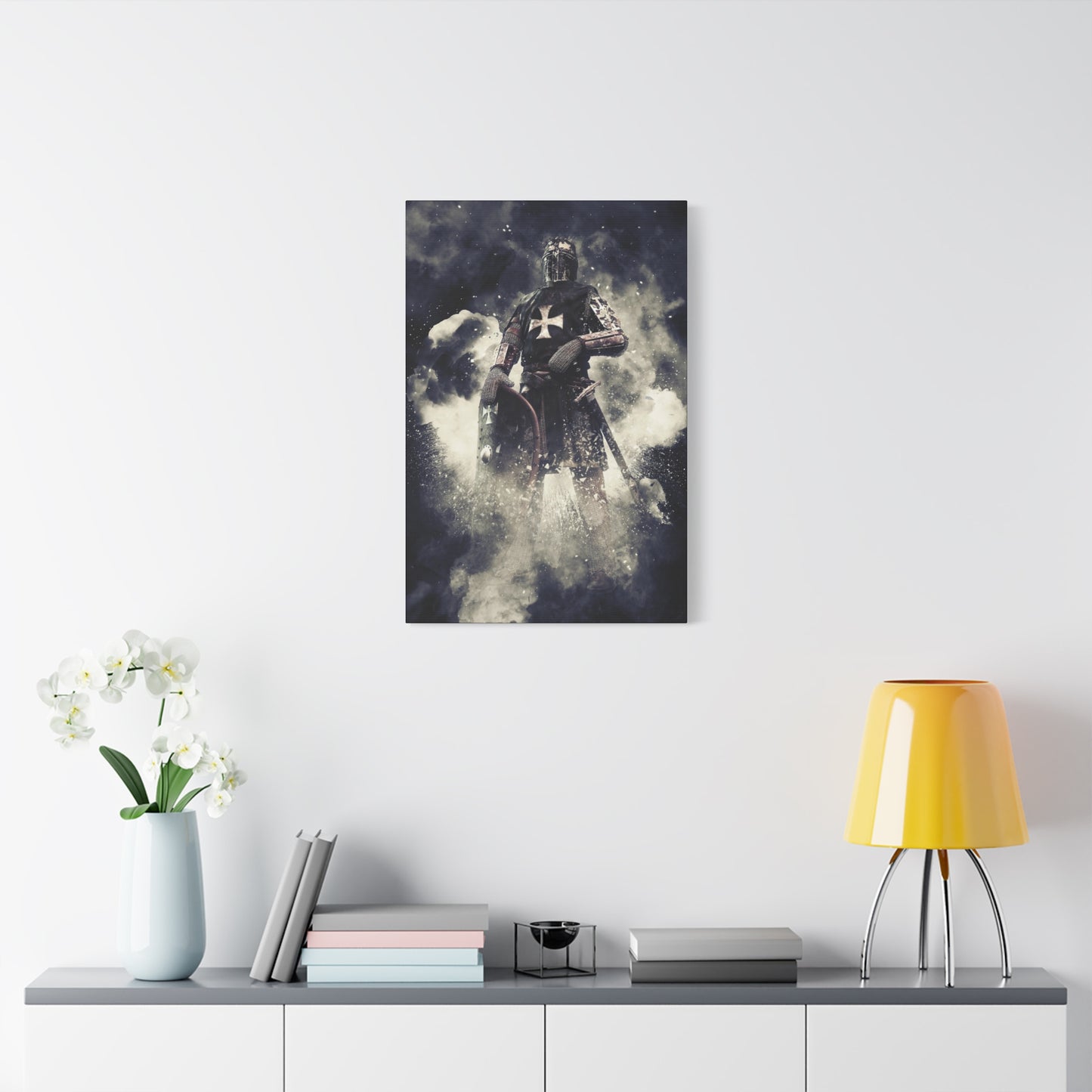 Knight Crusader Matte Canvas, Stretched, 1.25"