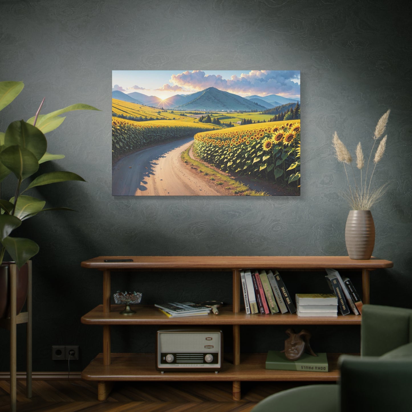SunflowerAI Gen Matte Canvas, Stretched, 1.25"