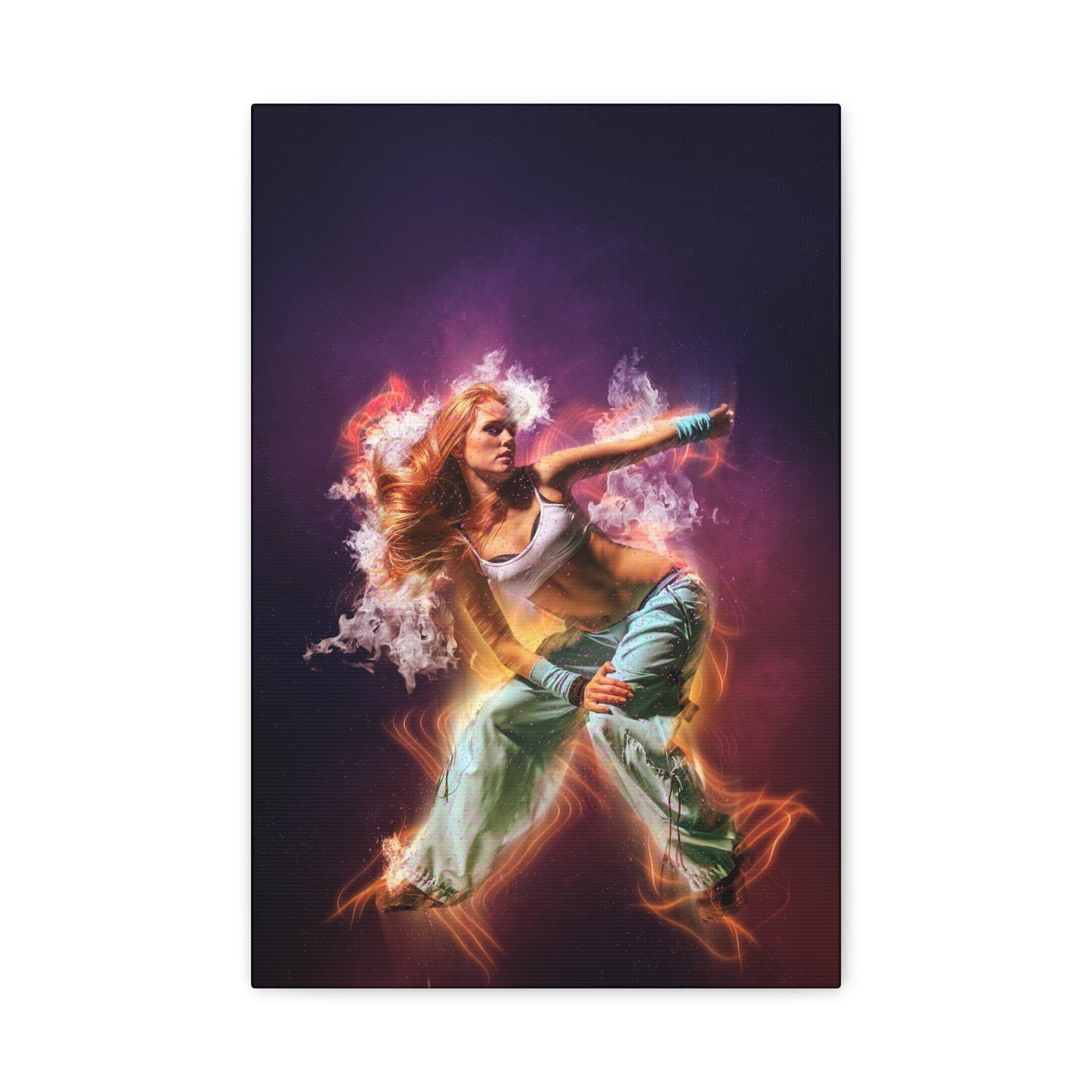 Dancing Woman Matte Canvas, Stretched, 1.25"