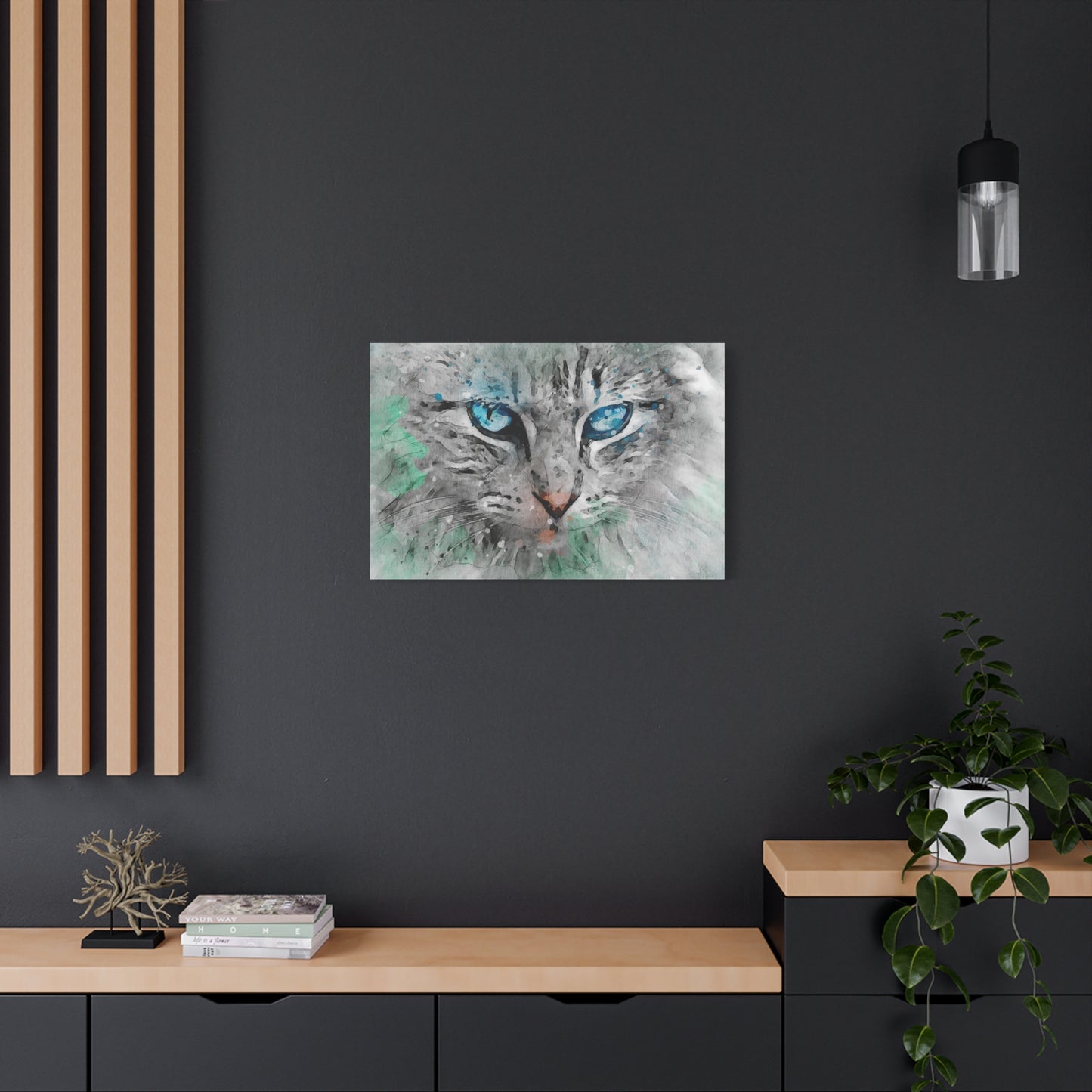 CAT Matte Canvas, Stretched, 1.25"