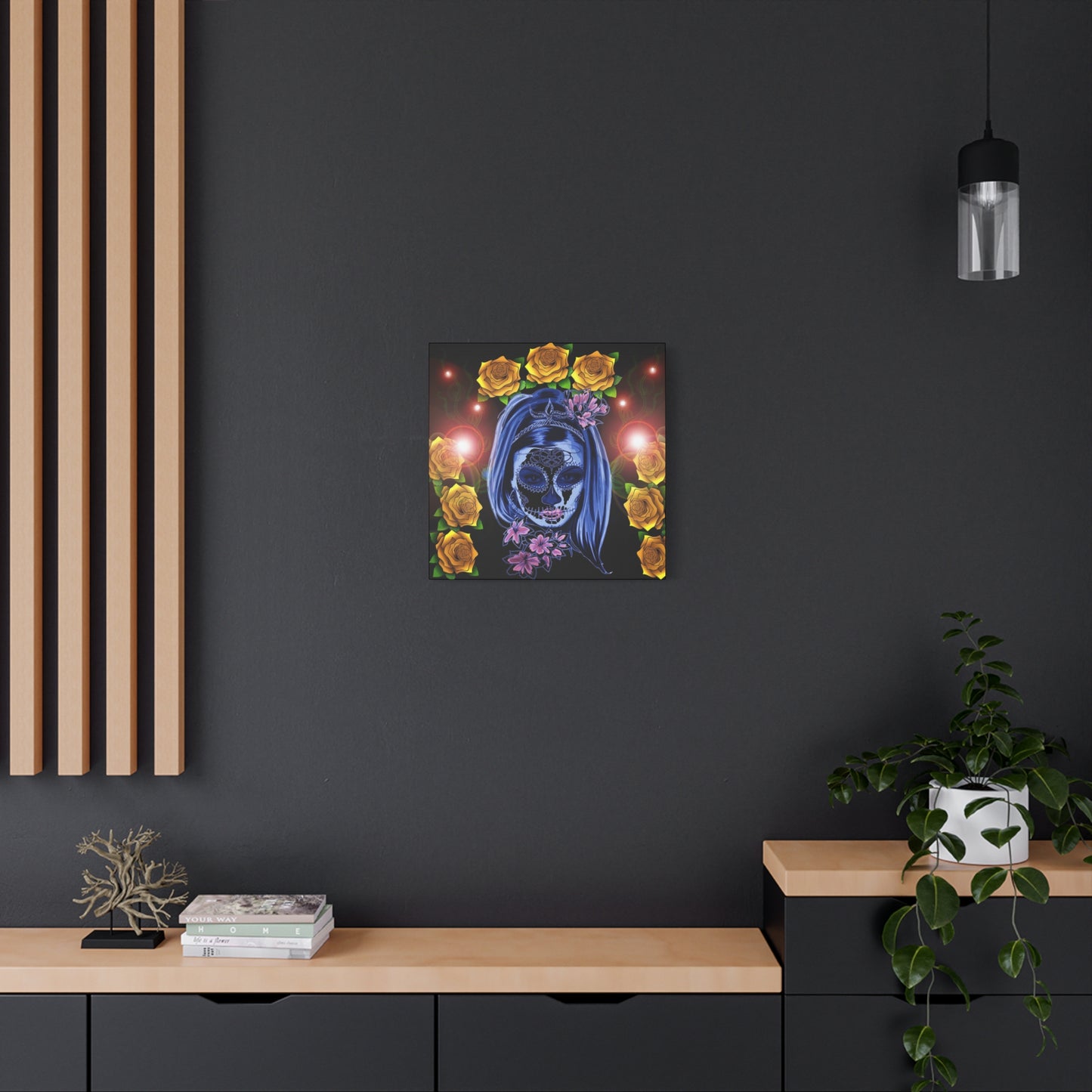 Day of the dead Matte Canvas, Stretched, 1.25"