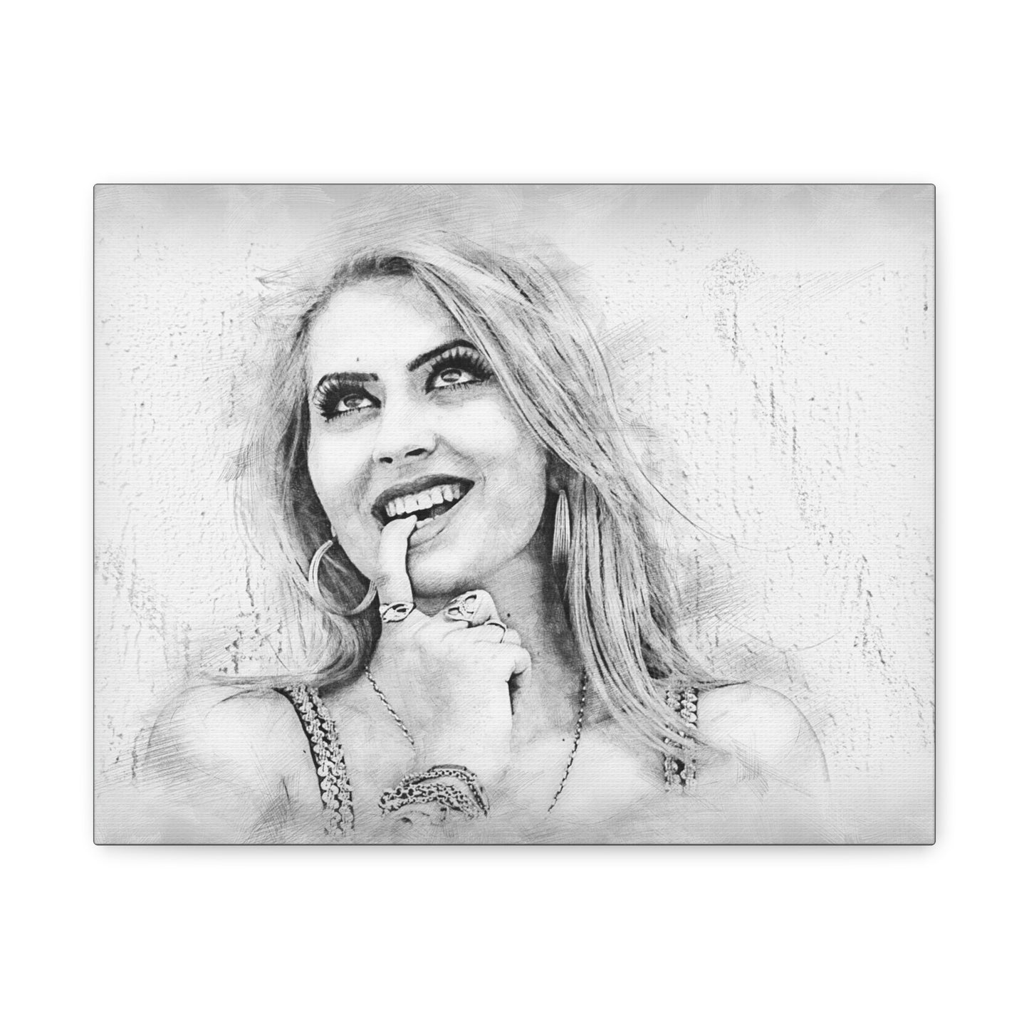 Woman Matte Canvas, Stretched, 1.25"