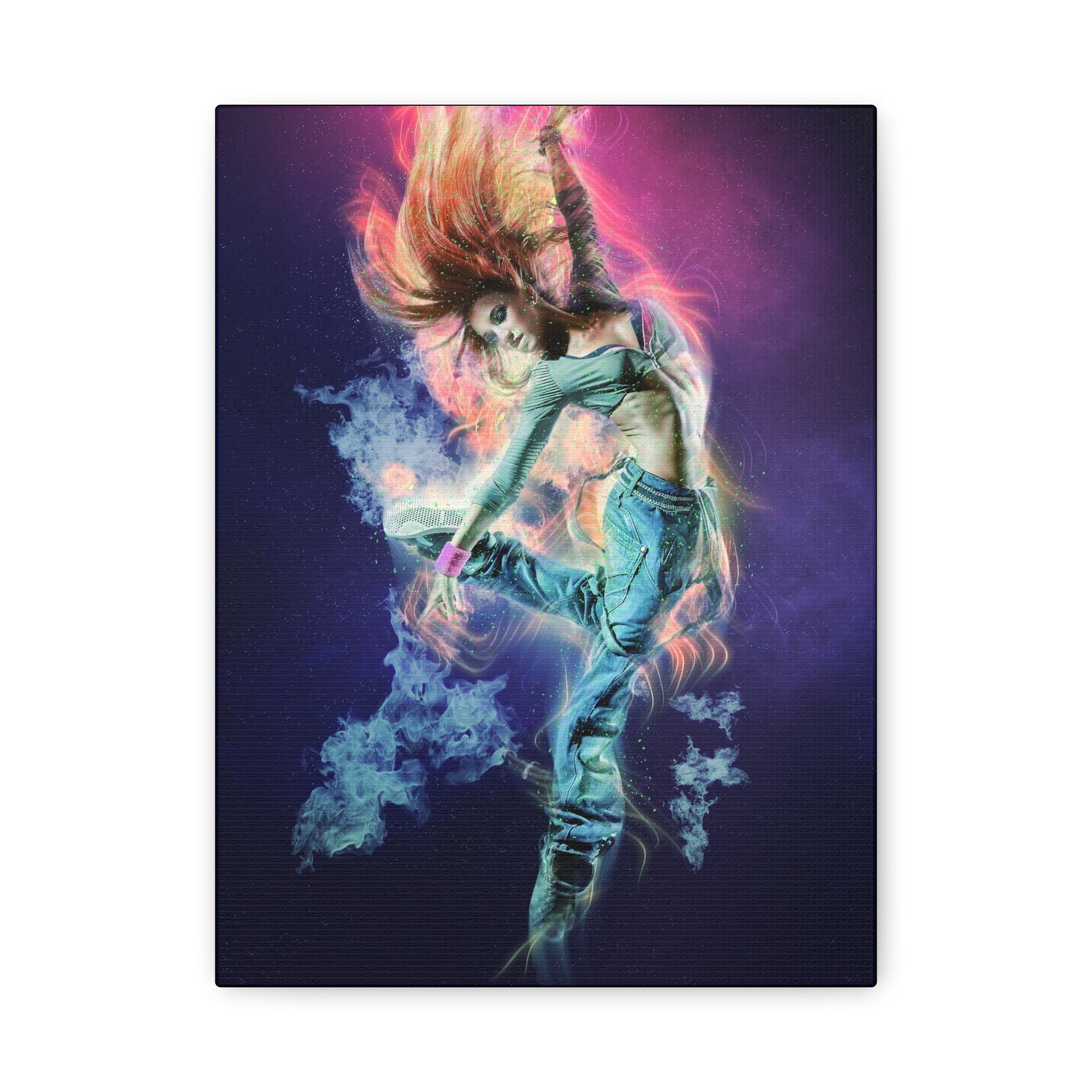 Dancing Woman Matte Canvas, Stretched, 1.25"