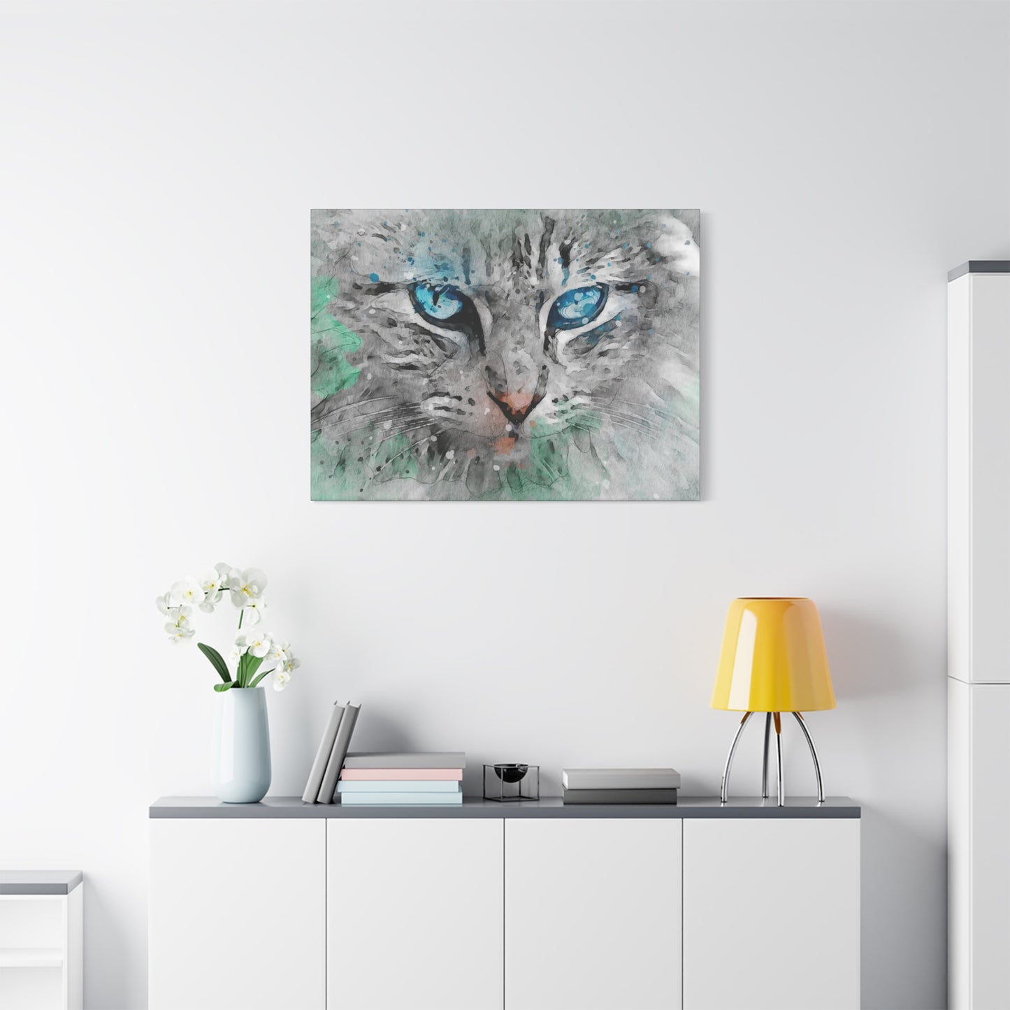 CAT Matte Canvas, Stretched, 1.25"