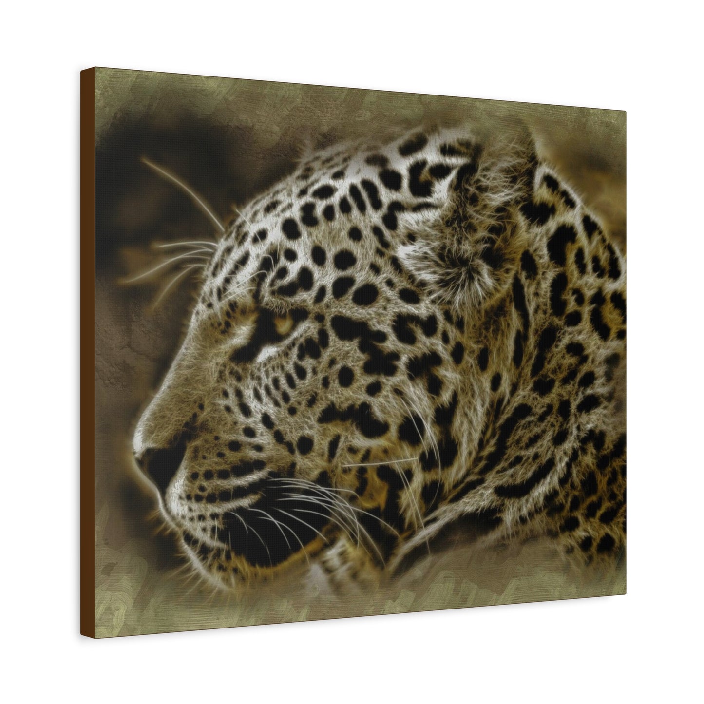Jaguar Matte Canvas, Stretched, 1.25"