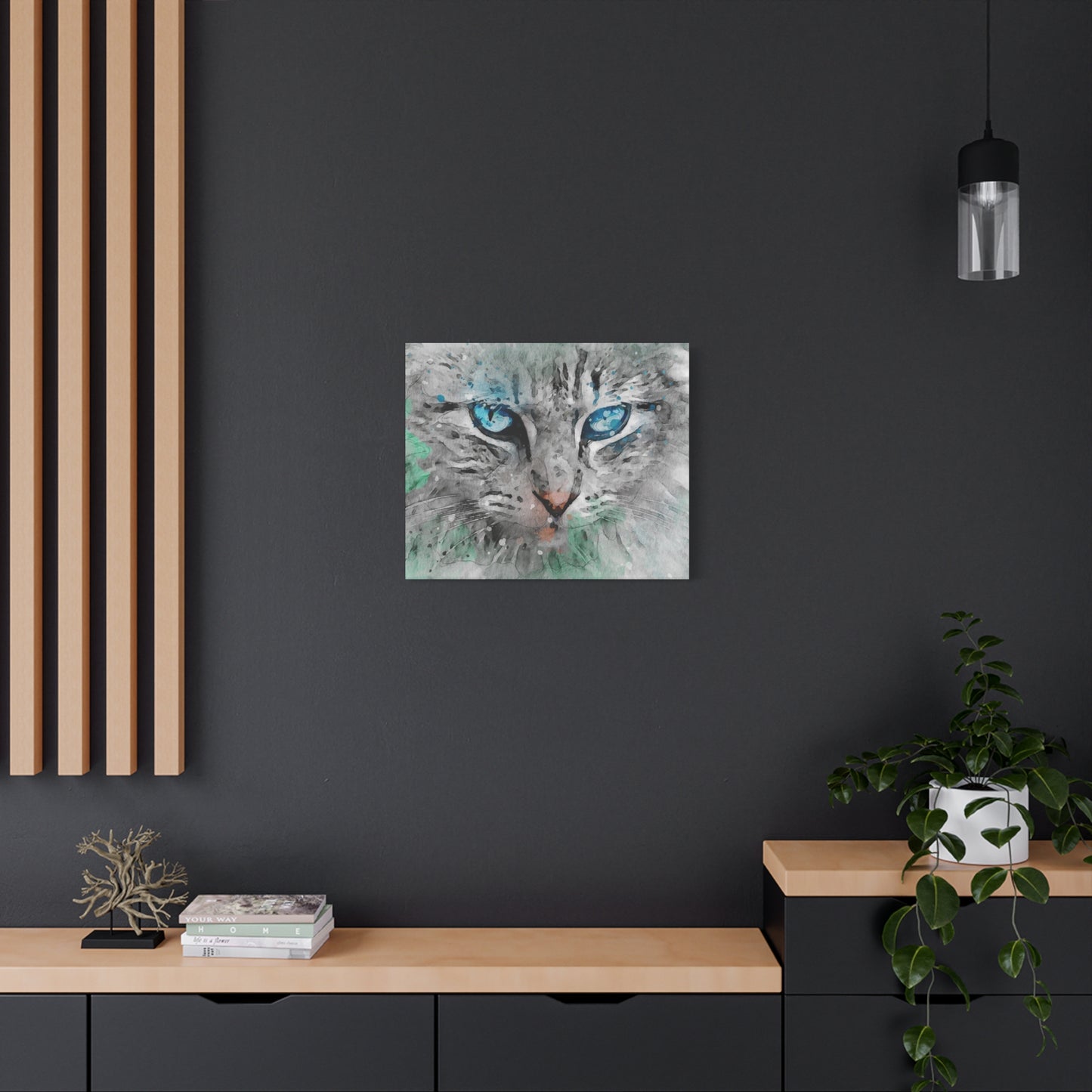CAT Matte Canvas, Stretched, 1.25"