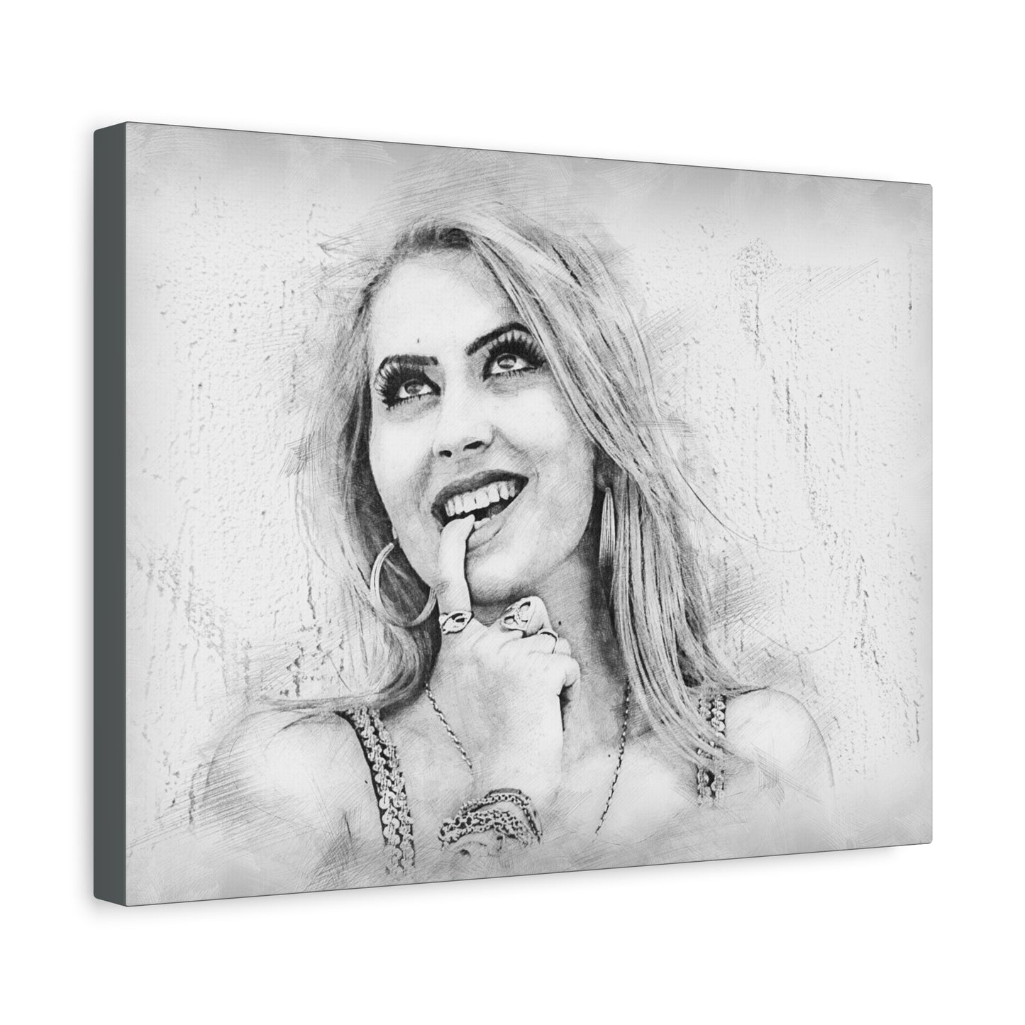 Woman Matte Canvas, Stretched, 1.25"