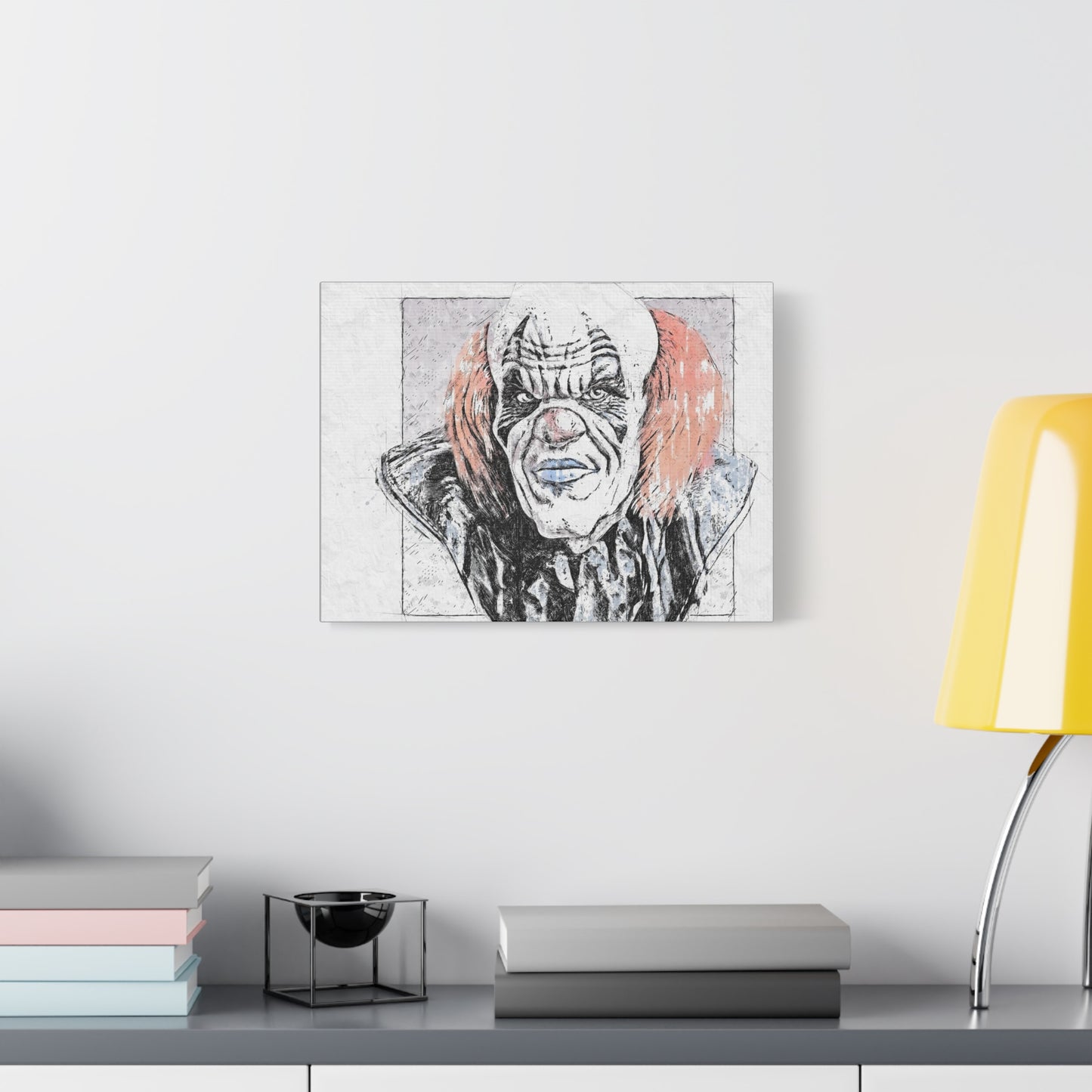 Clown Matte Canvas, Stretched, 1.25"