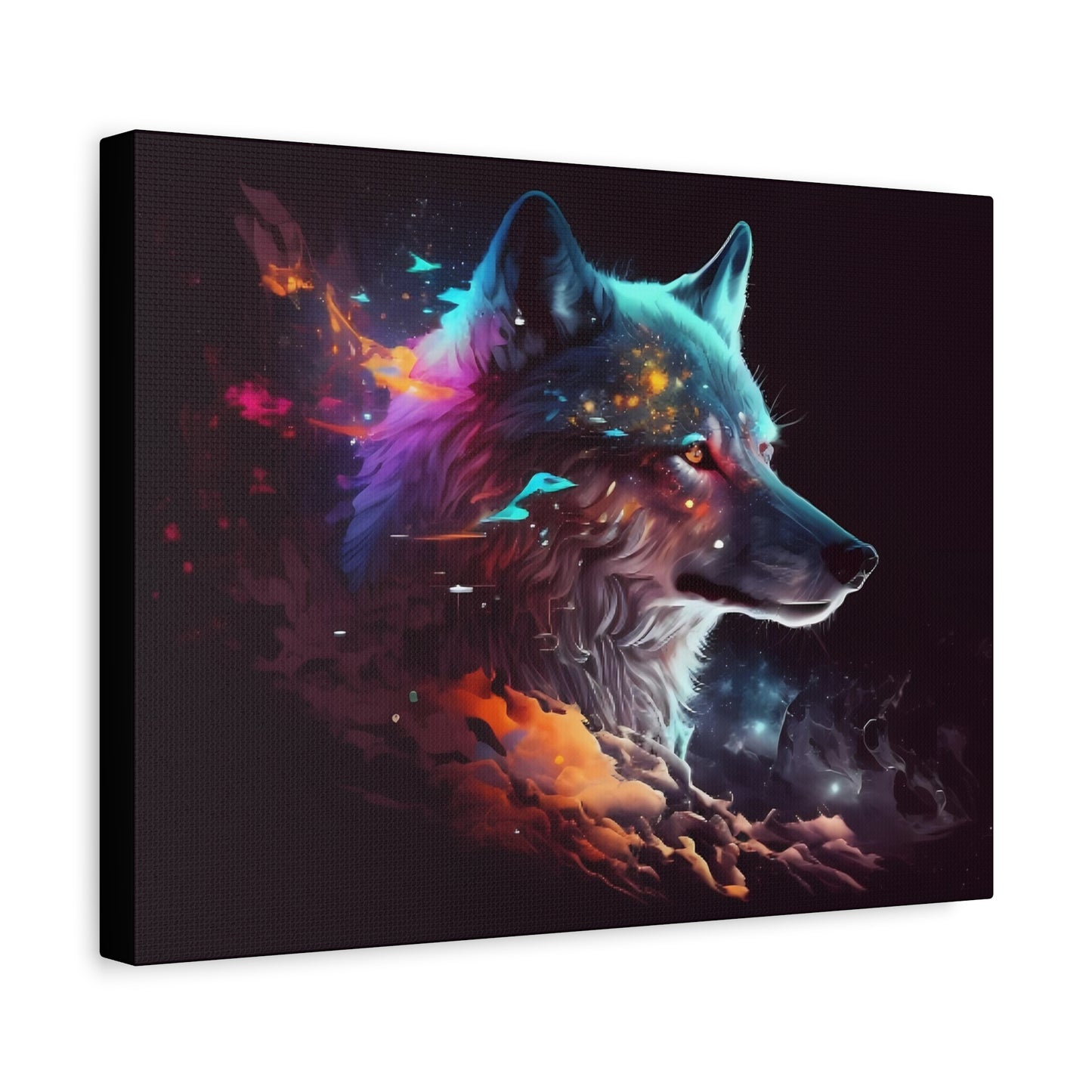 Wolf Matte Canvas, Stretched, 1.25"