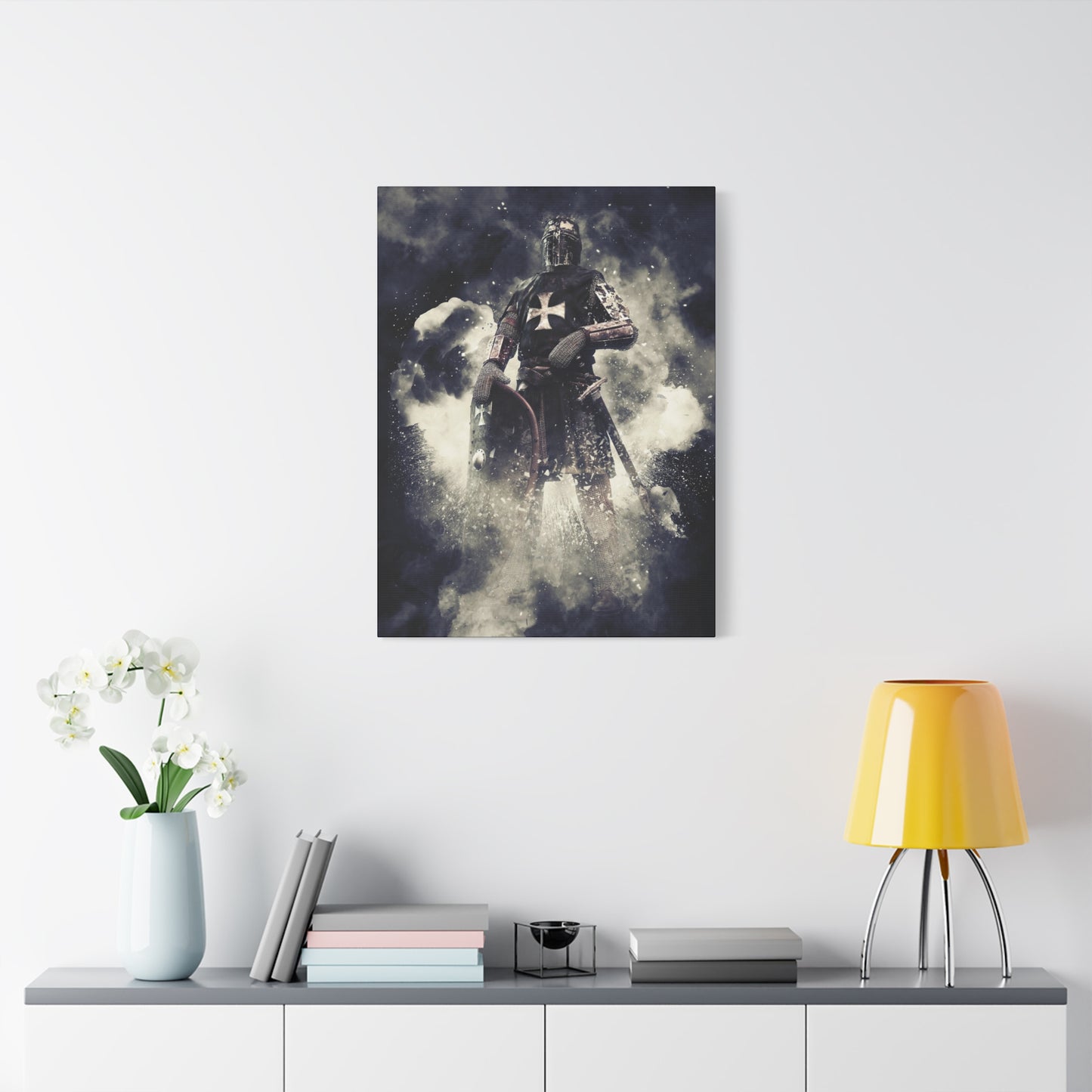 Knight Crusader Matte Canvas, Stretched, 1.25"