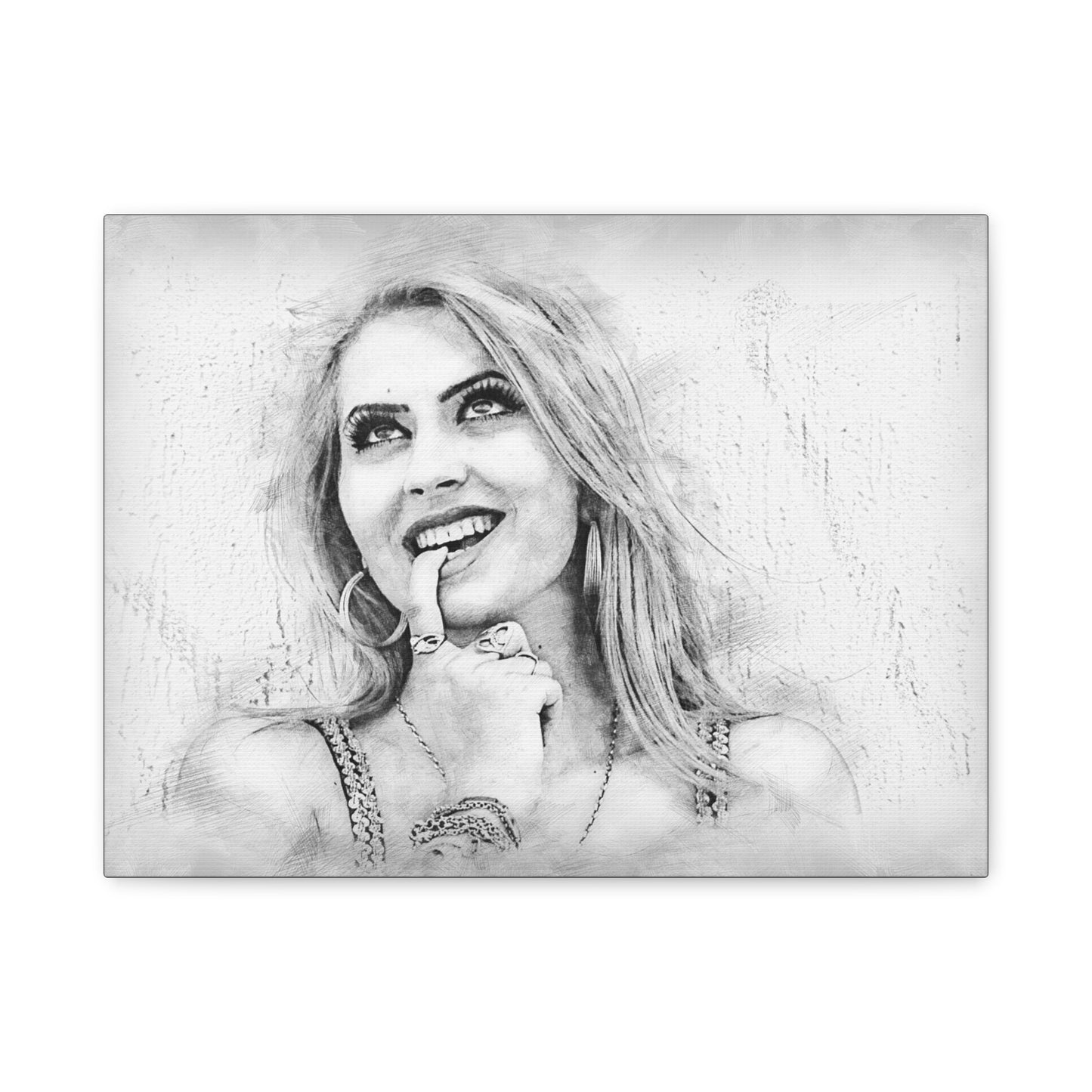 Woman Matte Canvas, Stretched, 1.25"
