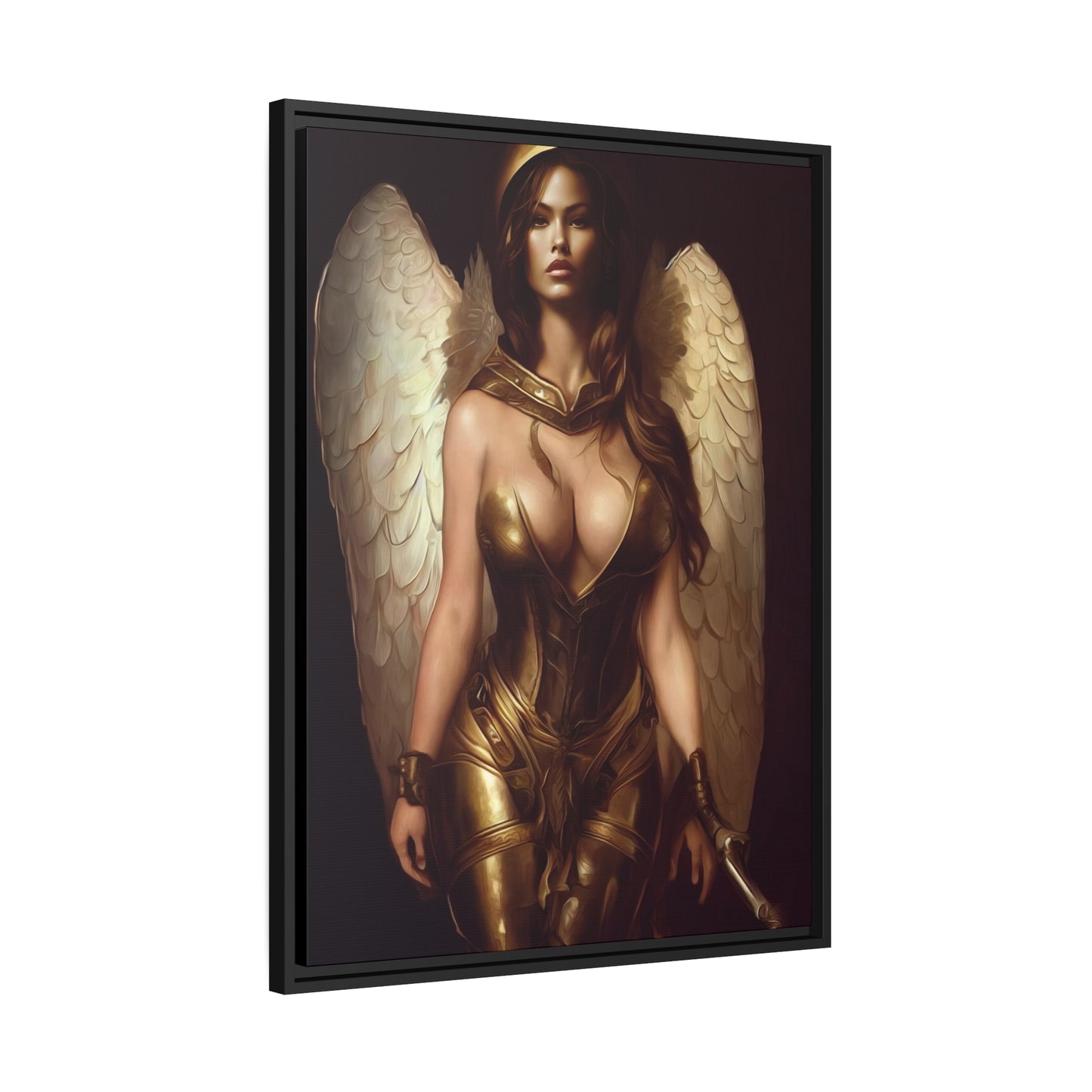 Goddess Matte Canvas, Black Frame