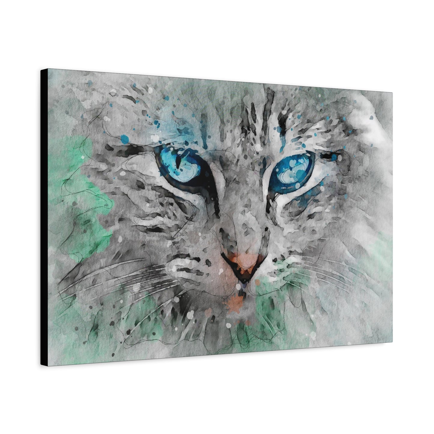 CAT Matte Canvas, Stretched, 1.25"
