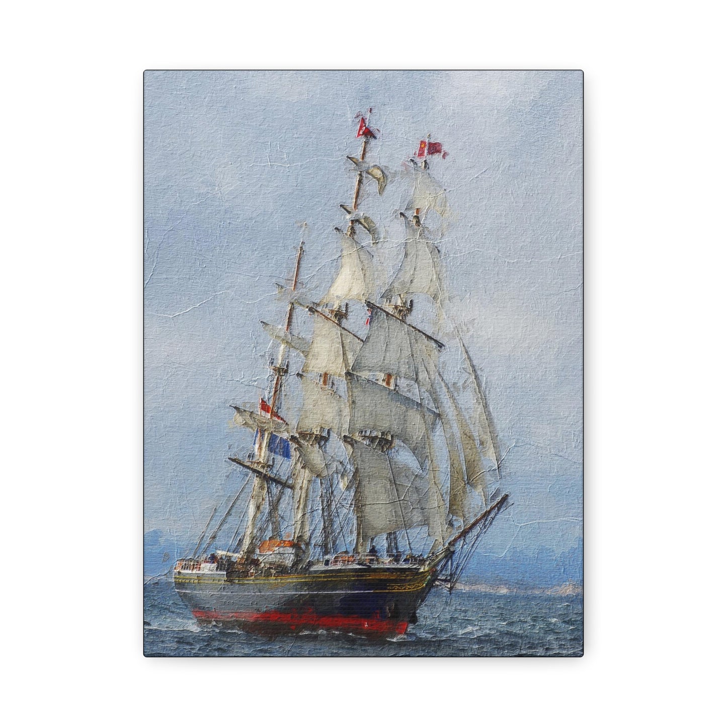 Clipper Matte Canvas, Stretched, 1.25"