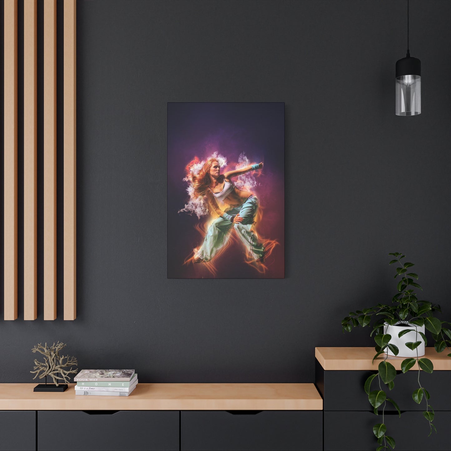 Dancing Woman Matte Canvas, Stretched, 1.25"