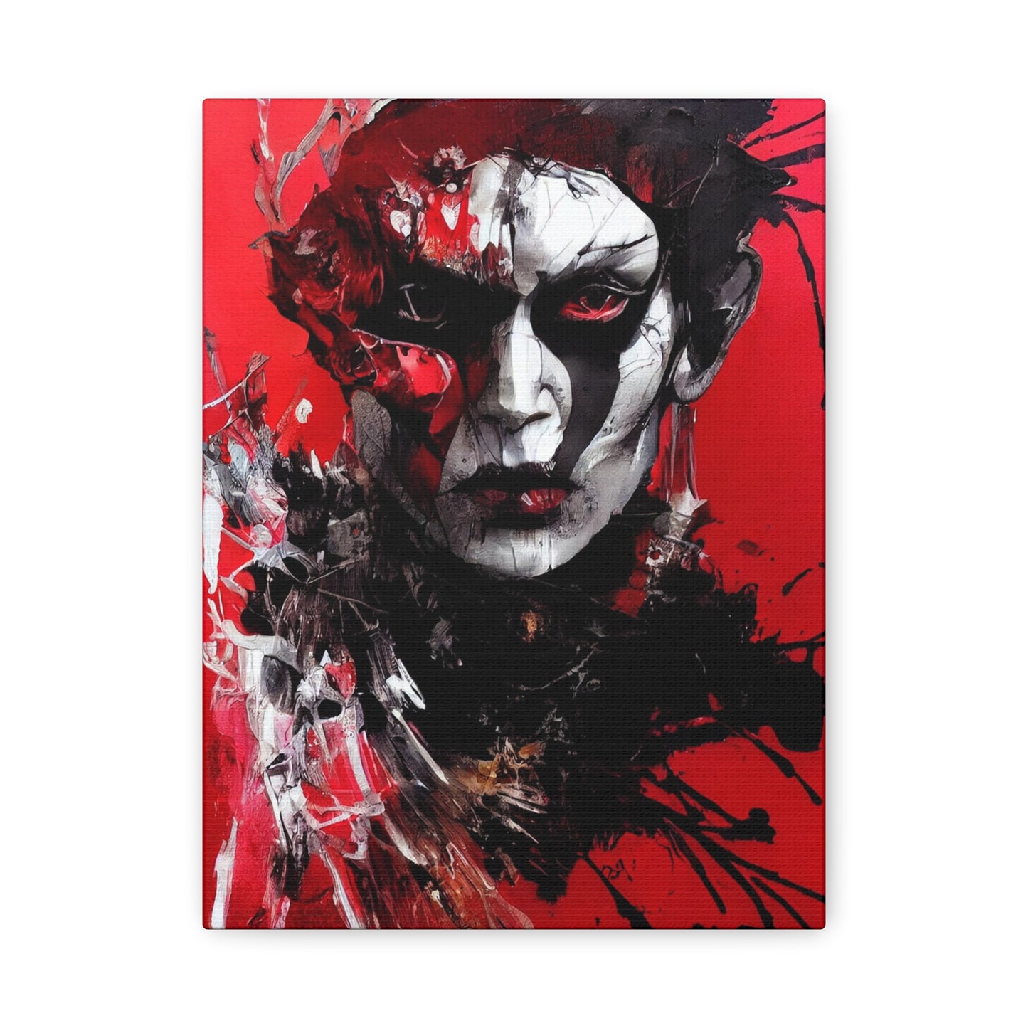 Shaman Red AI Gen Matte Canvas, Stretched, 1.25"