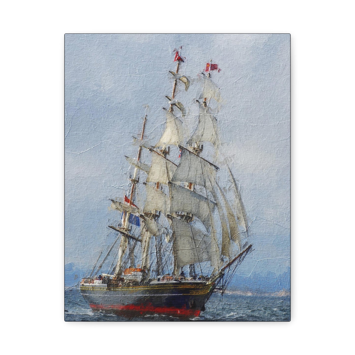 Clipper Matte Canvas, Stretched, 1.25"