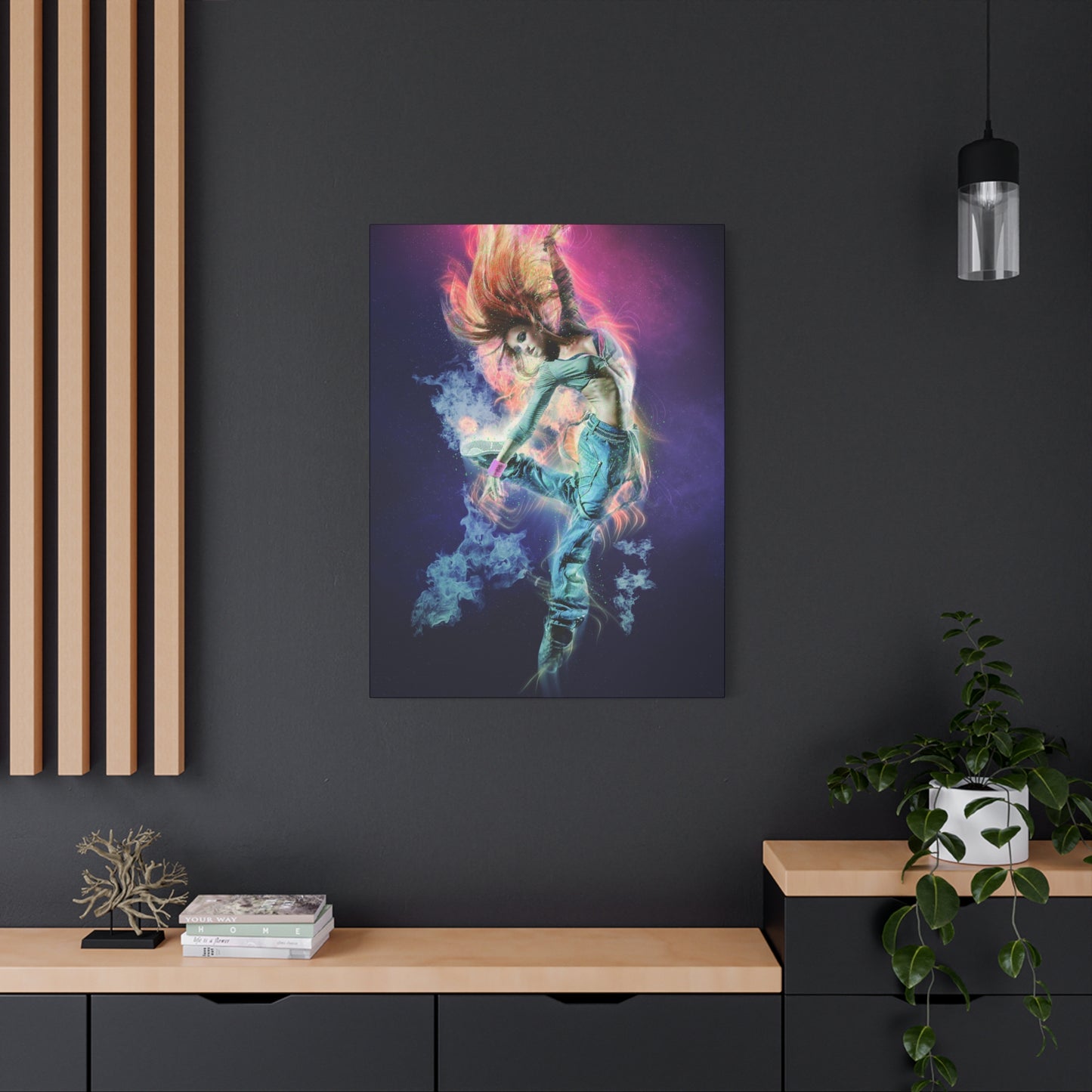 Dancing Woman Matte Canvas, Stretched, 1.25"