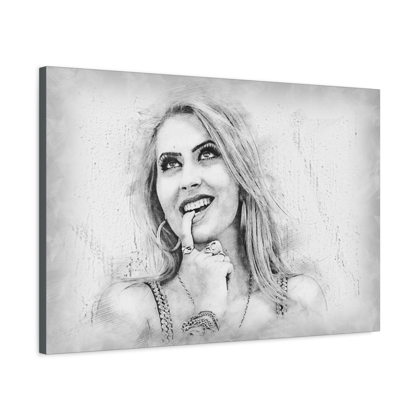Woman Matte Canvas, Stretched, 1.25"