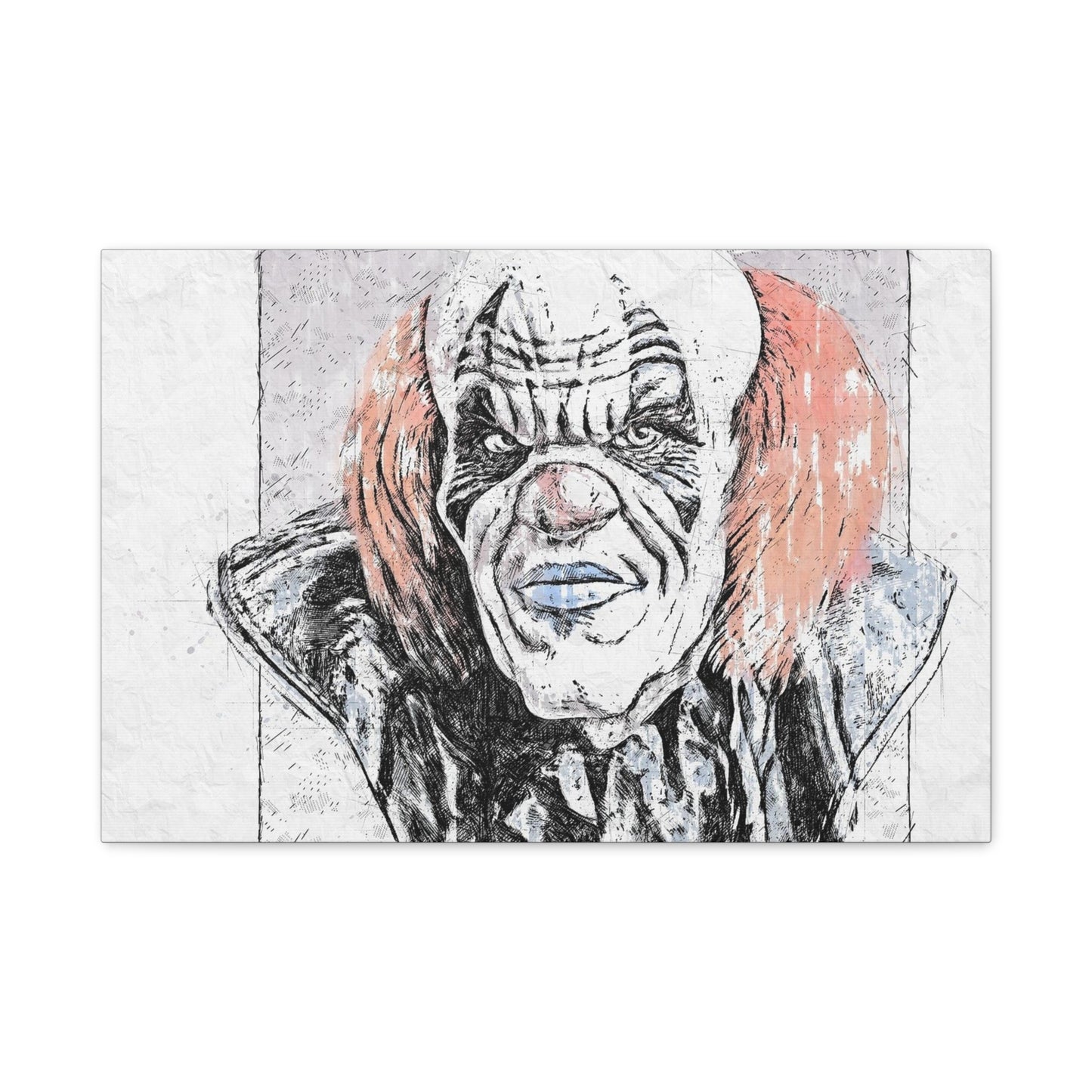 Clown Matte Canvas, Stretched, 1.25"