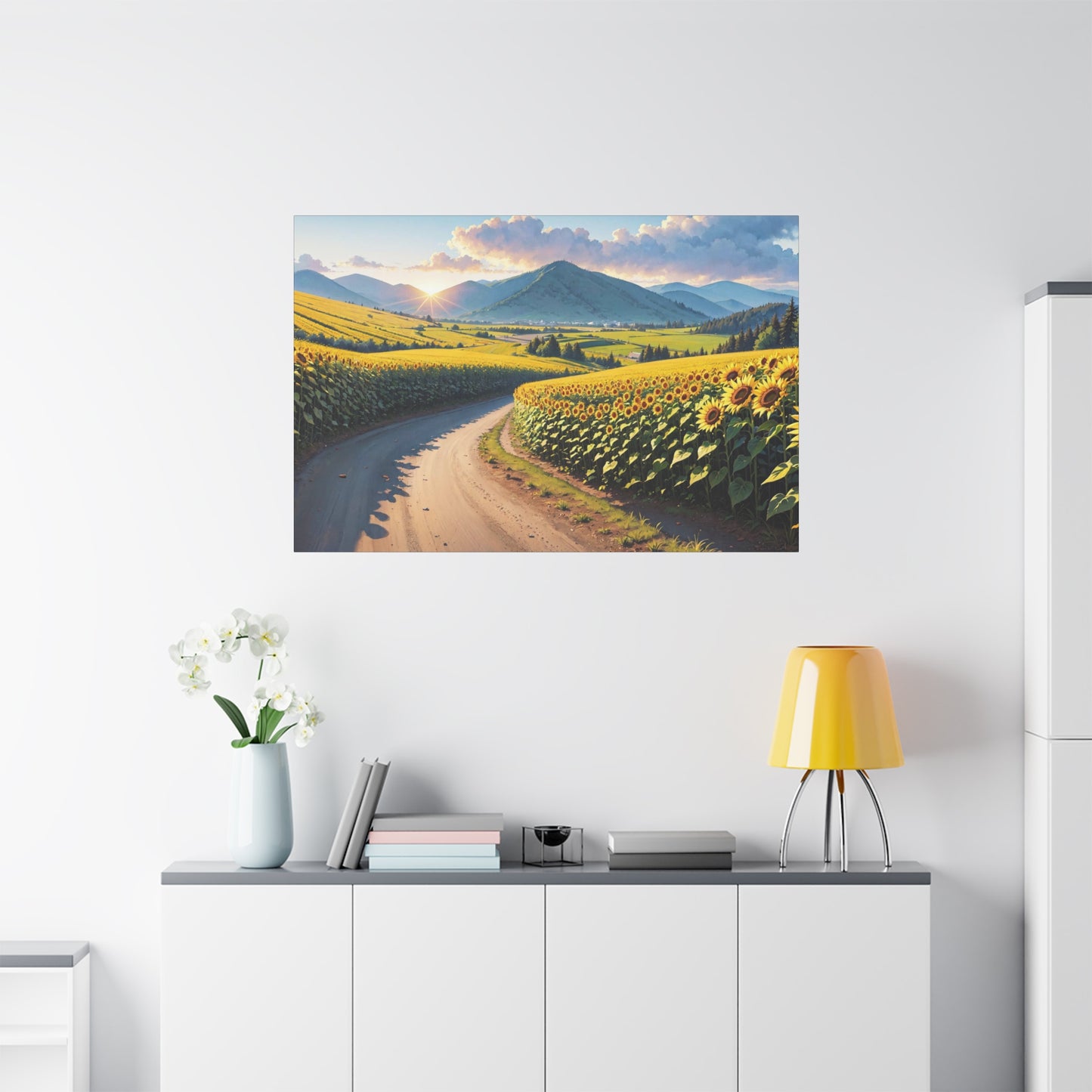 SunflowerAI Gen Matte Canvas, Stretched, 1.25"