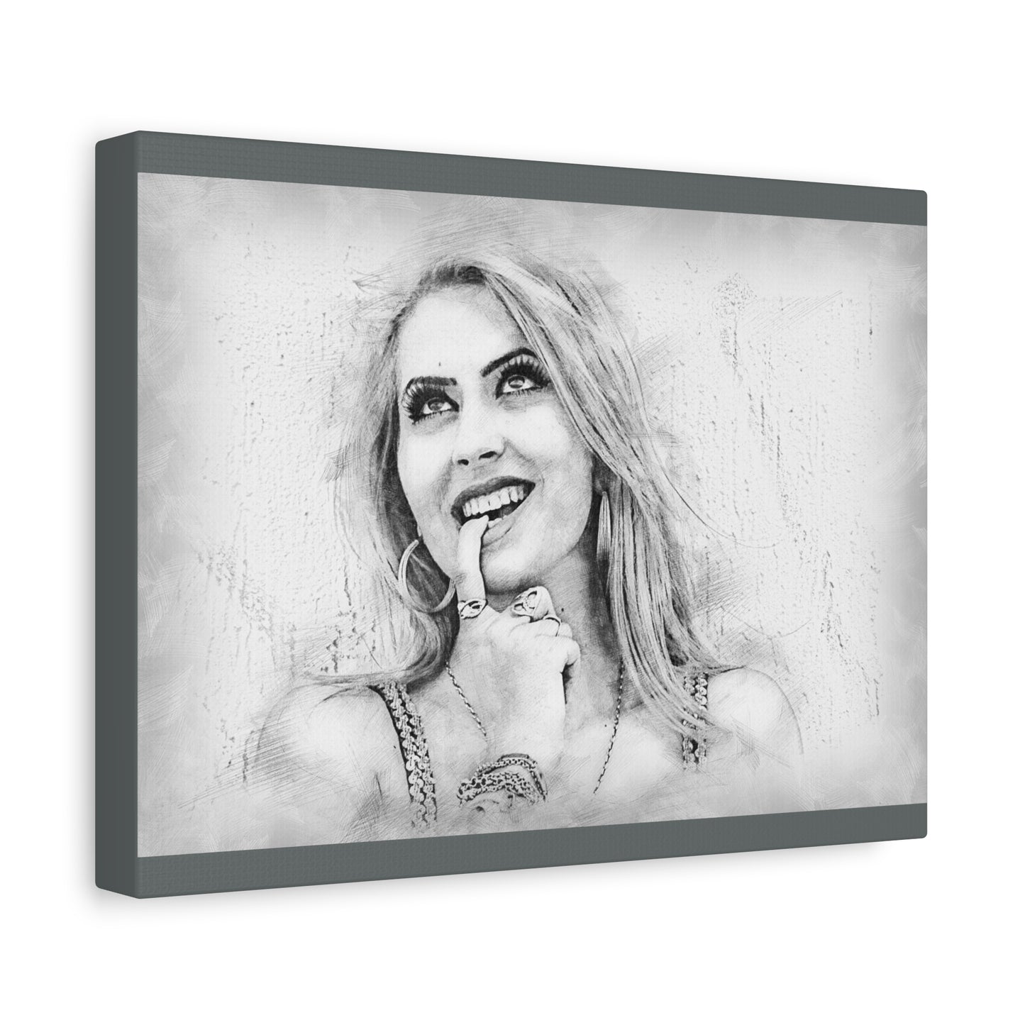 Woman Matte Canvas, Stretched, 1.25"