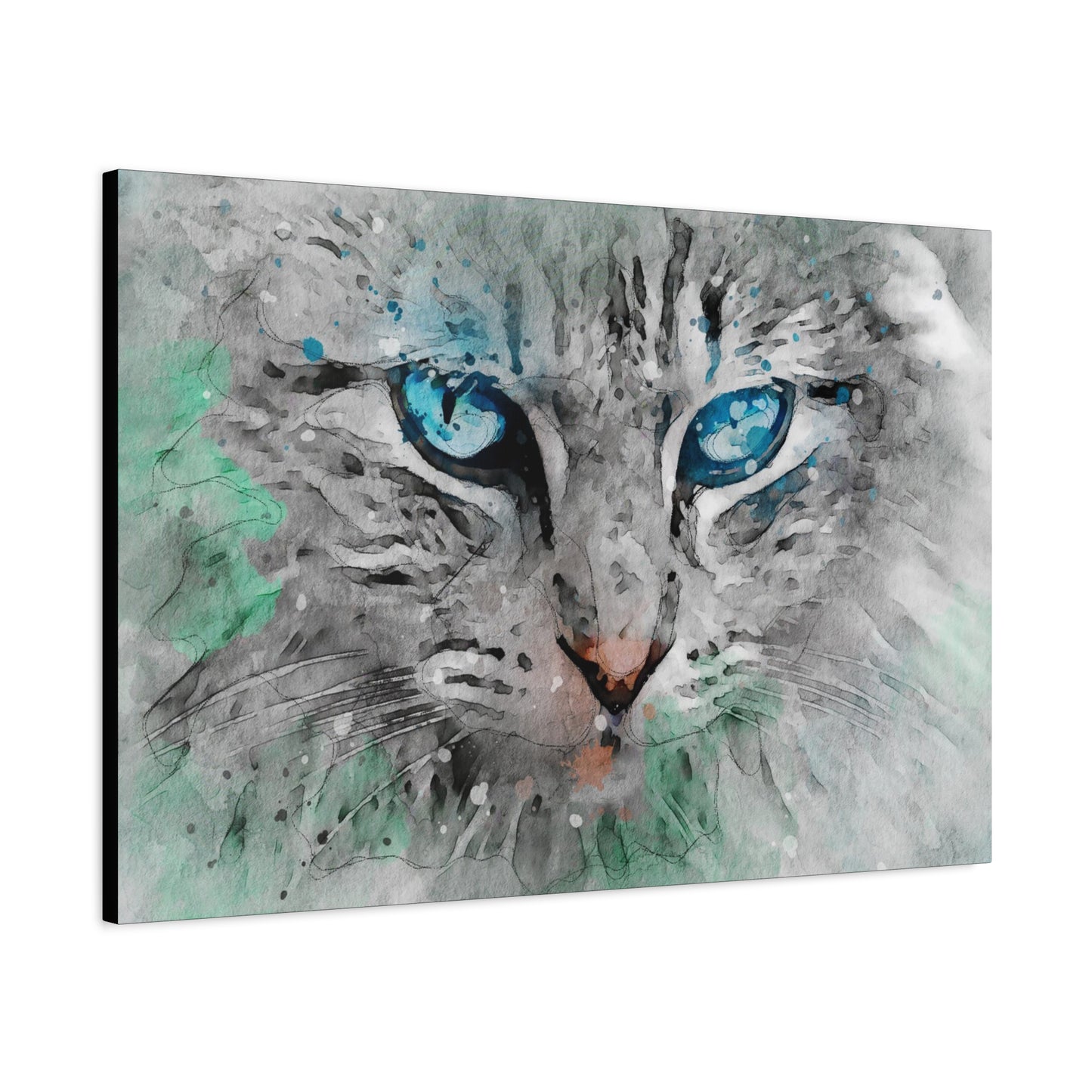 CAT Matte Canvas, Stretched, 1.25"