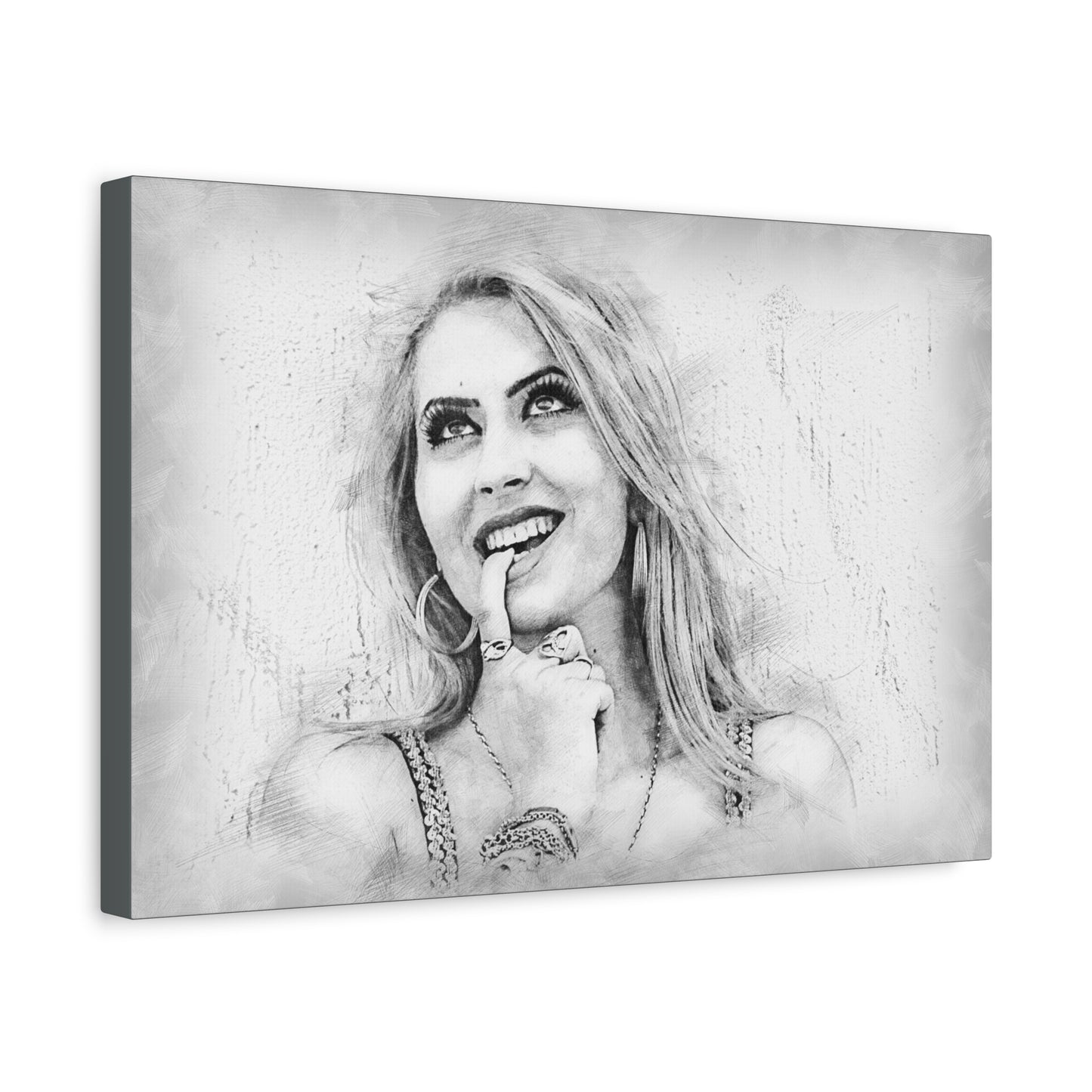 Woman Matte Canvas, Stretched, 1.25"