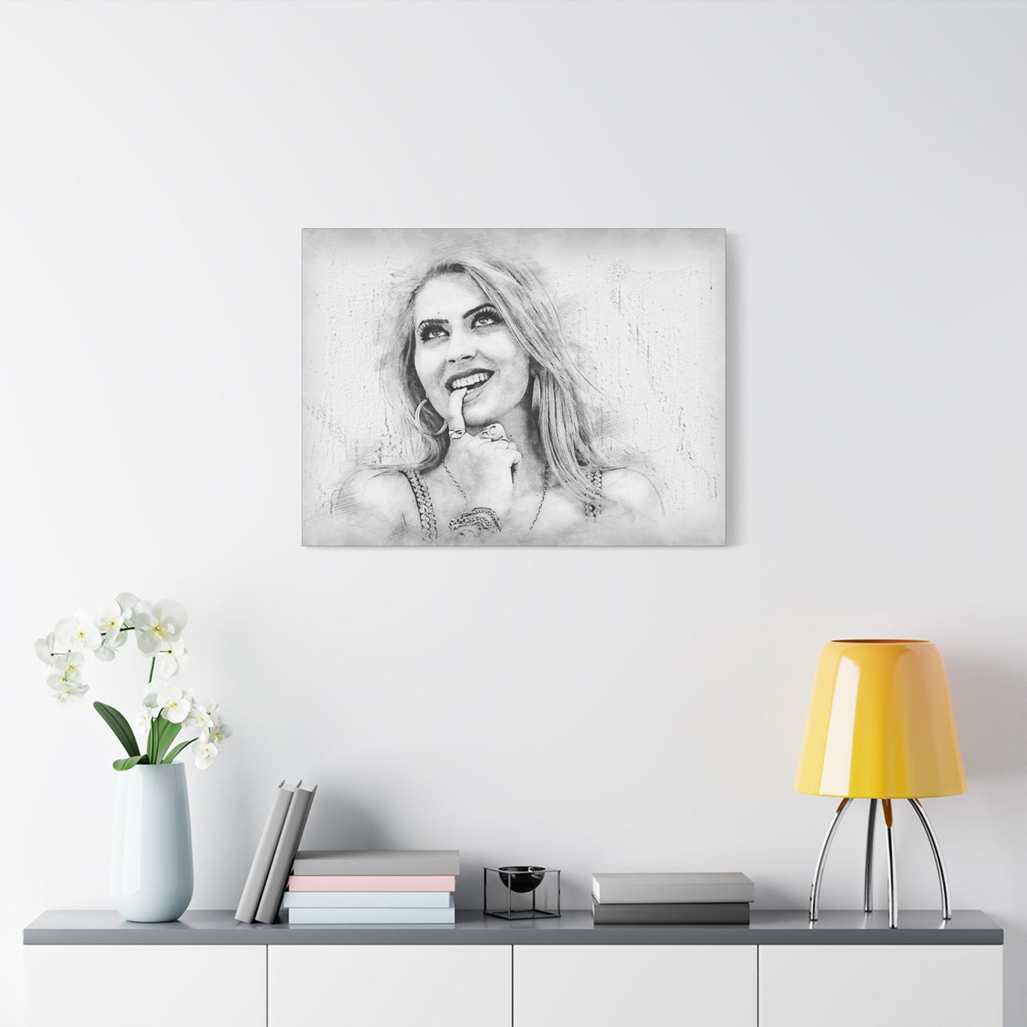 Woman Matte Canvas, Stretched, 1.25"