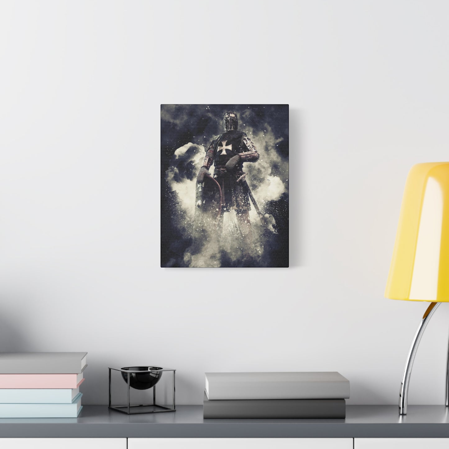 Knight Crusader Matte Canvas, Stretched, 1.25"