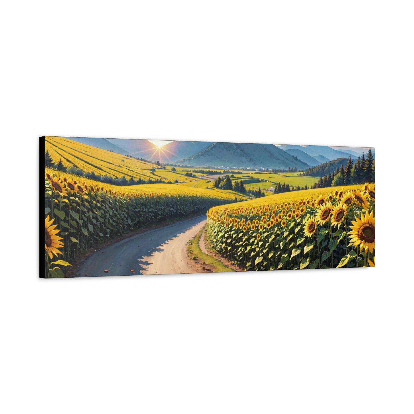SunflowerAI Gen Matte Canvas, Stretched, 1.25"