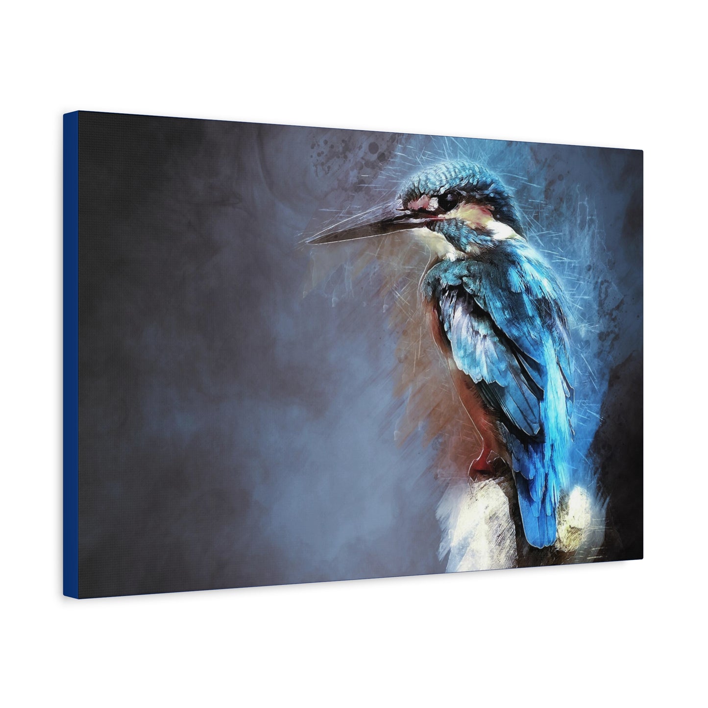 Kingfisher Matte Canvas, Stretched, 1.25"
