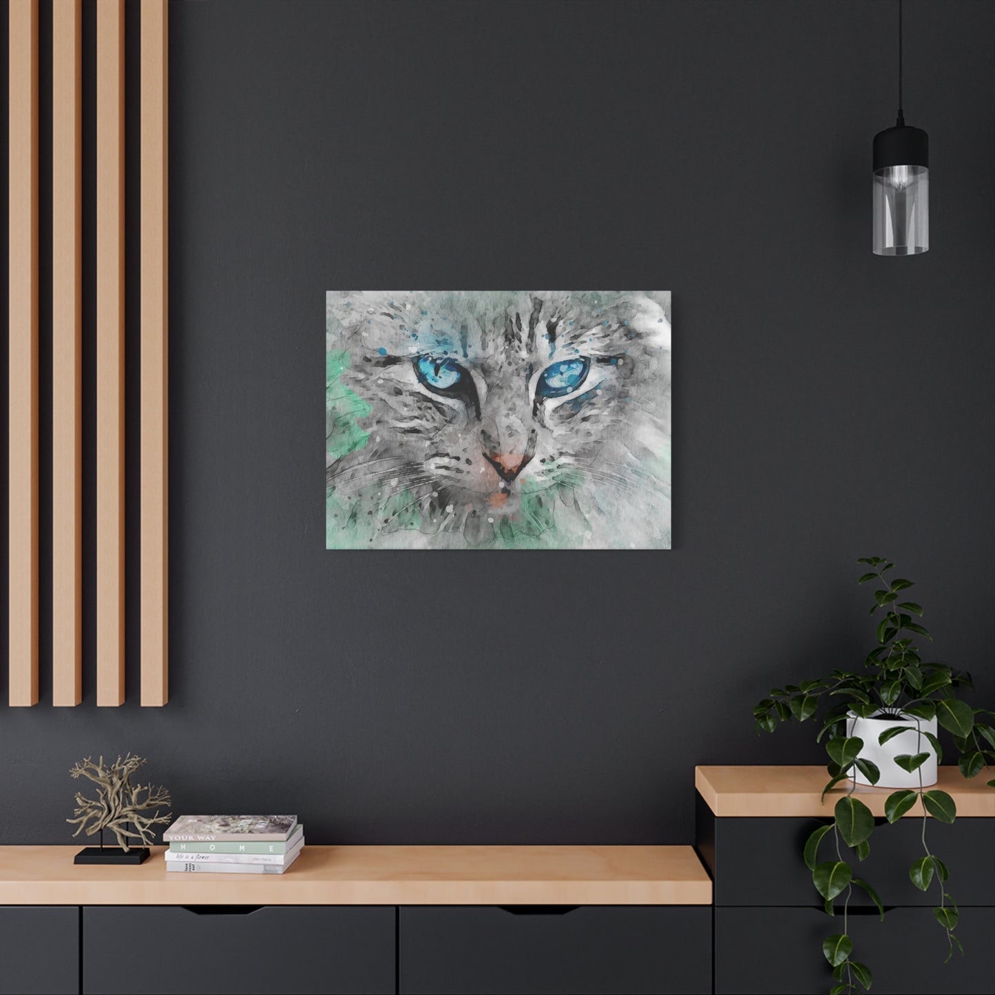 CAT Matte Canvas, Stretched, 1.25"
