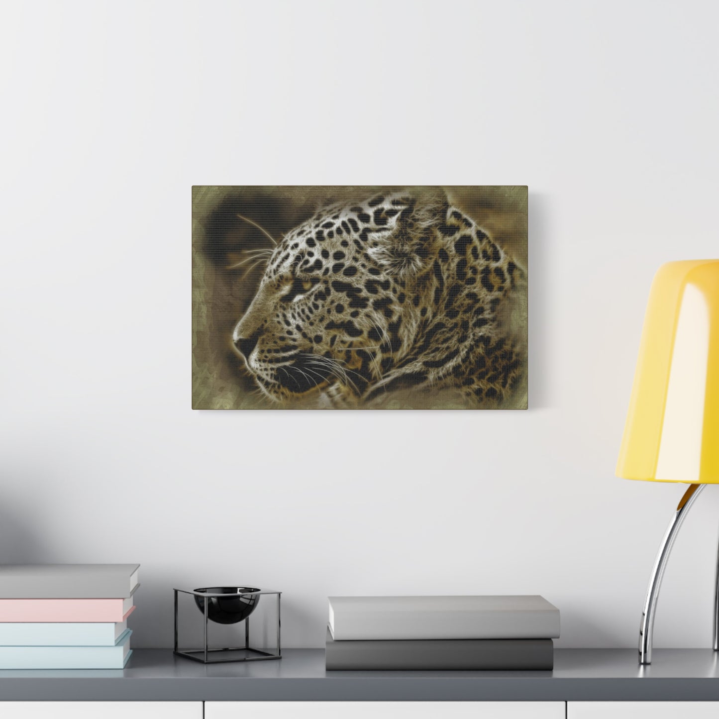 Jaguar Matte Canvas, Stretched, 1.25"