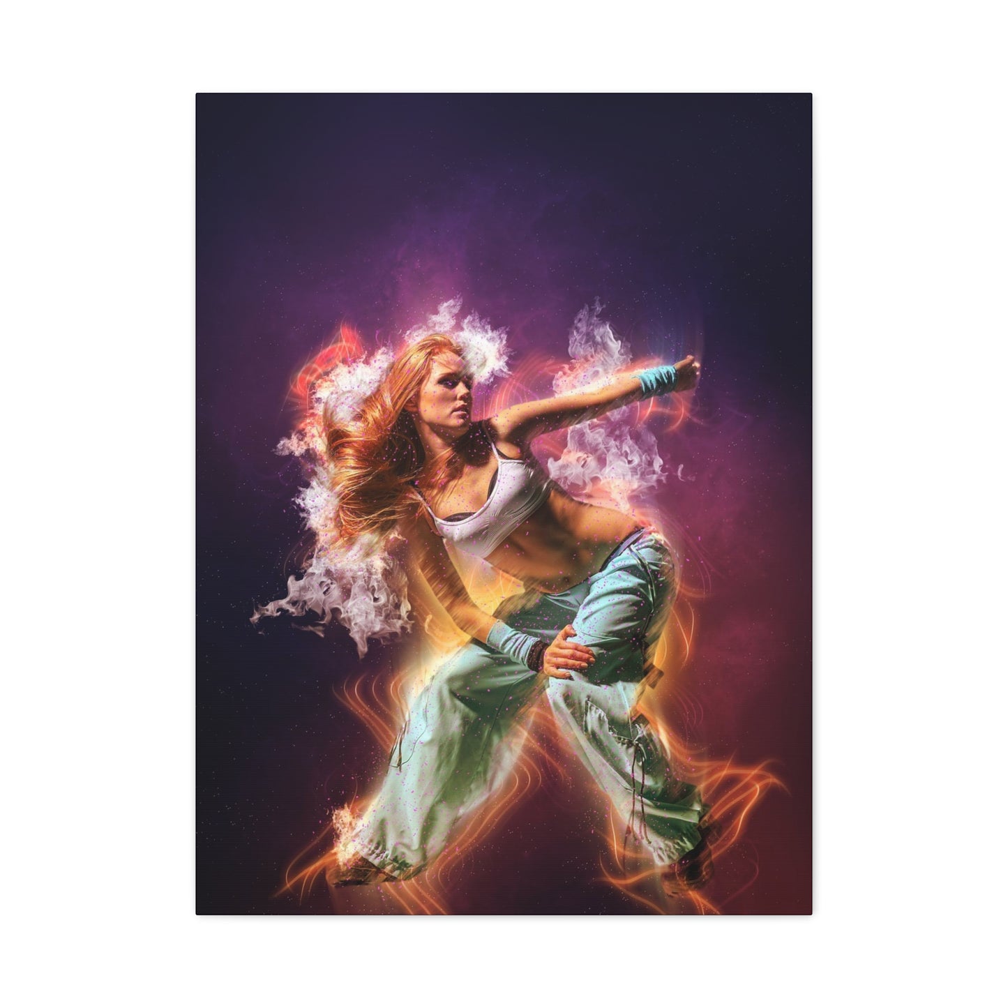 Dancing Woman Matte Canvas, Stretched, 1.25"